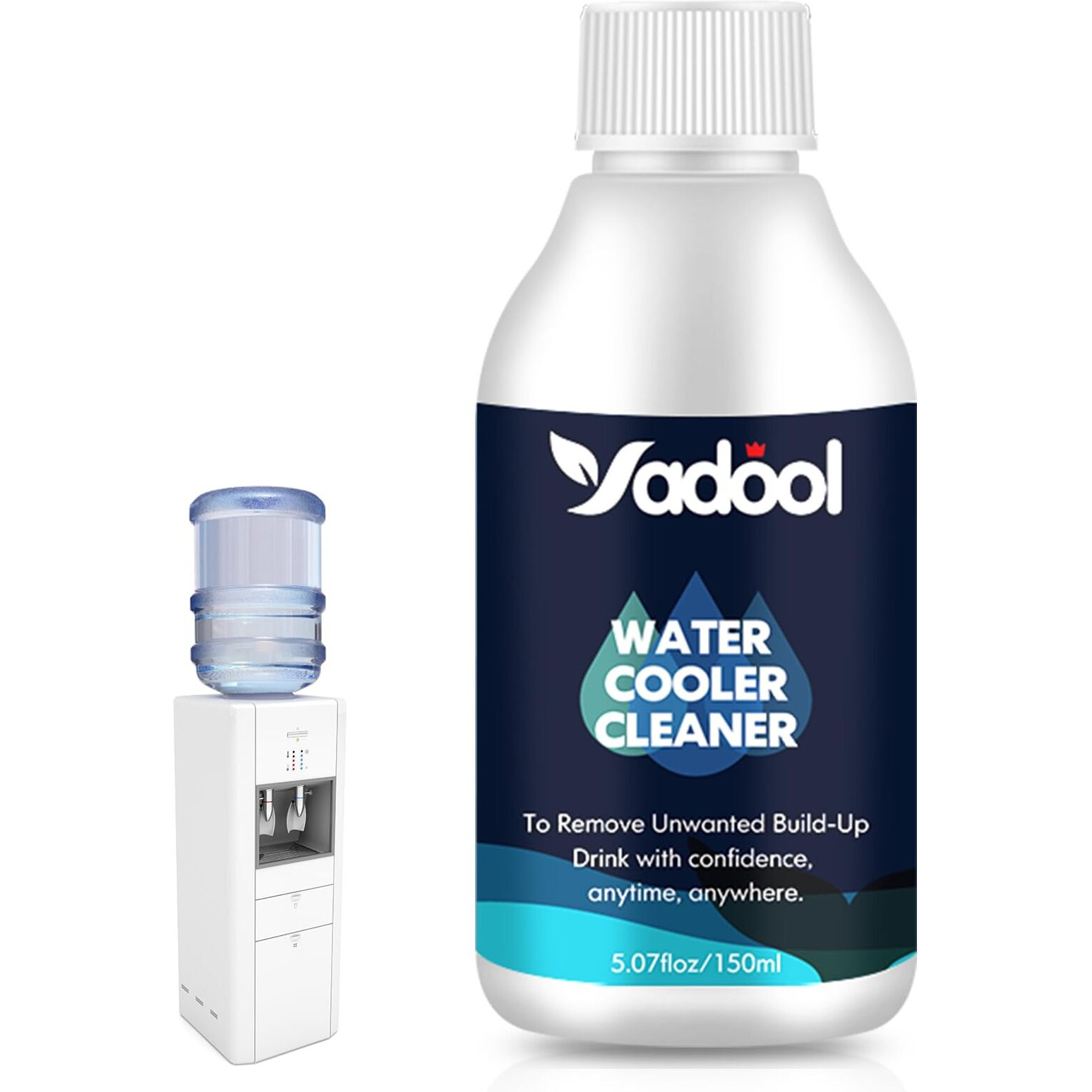 Yadool Water Cooler Cleaning Kit  Compatible With Virtually All Water Coolers  Easy To Use  Caring For Family  5.07Fl Oz