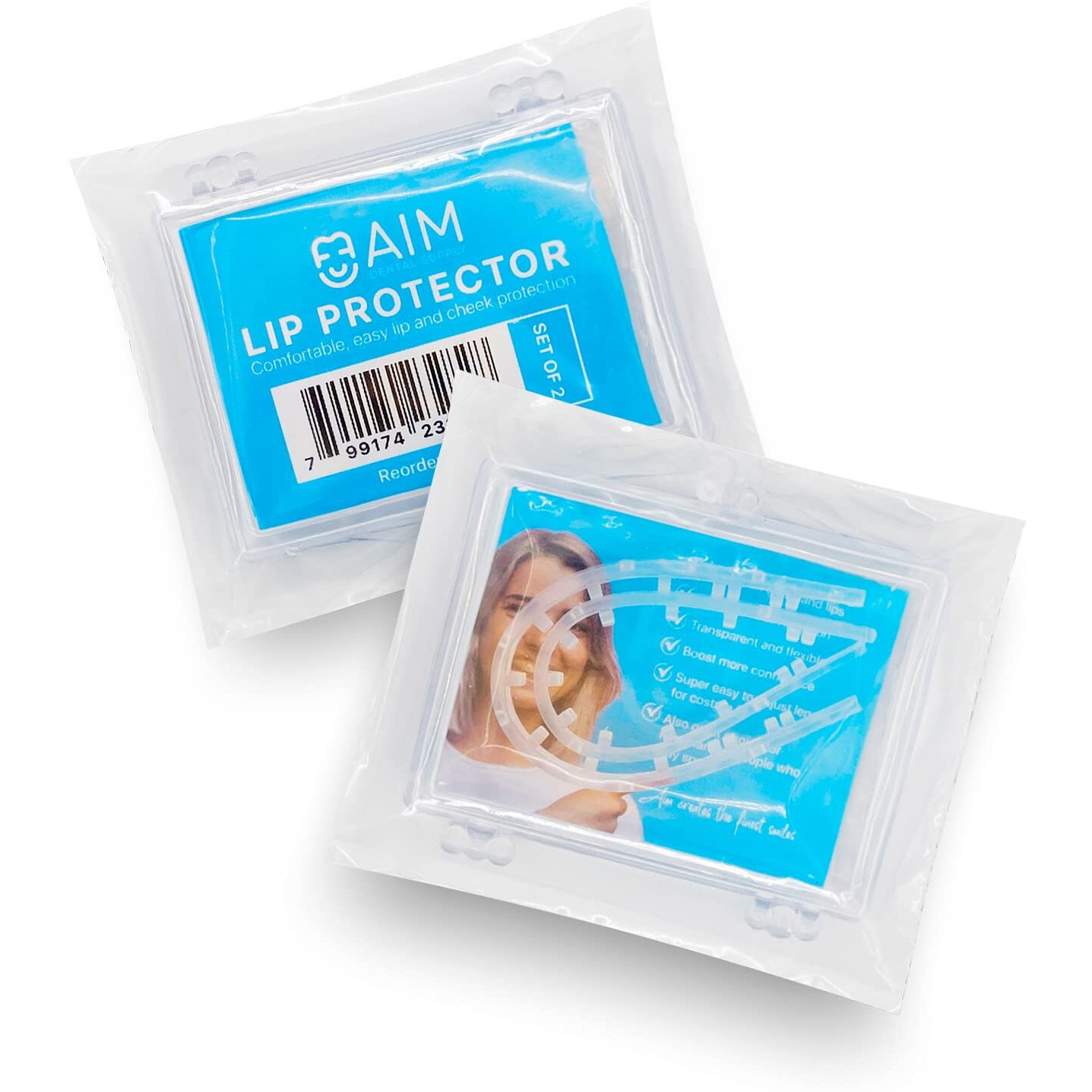 Aim Lip Protector For Braces  Comfort Covers For Braces  Orthodontic Mouth Guard For Braces  Wax Braces Cover  Lip Bumper  Lip Shield For Brackets  Braces Accessories (Lip Protector)