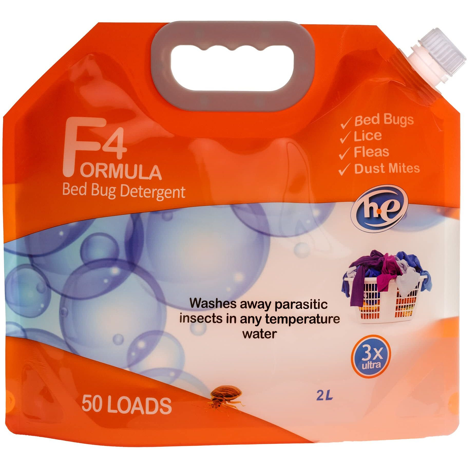 Bed Bug Detergent- 50 Loads