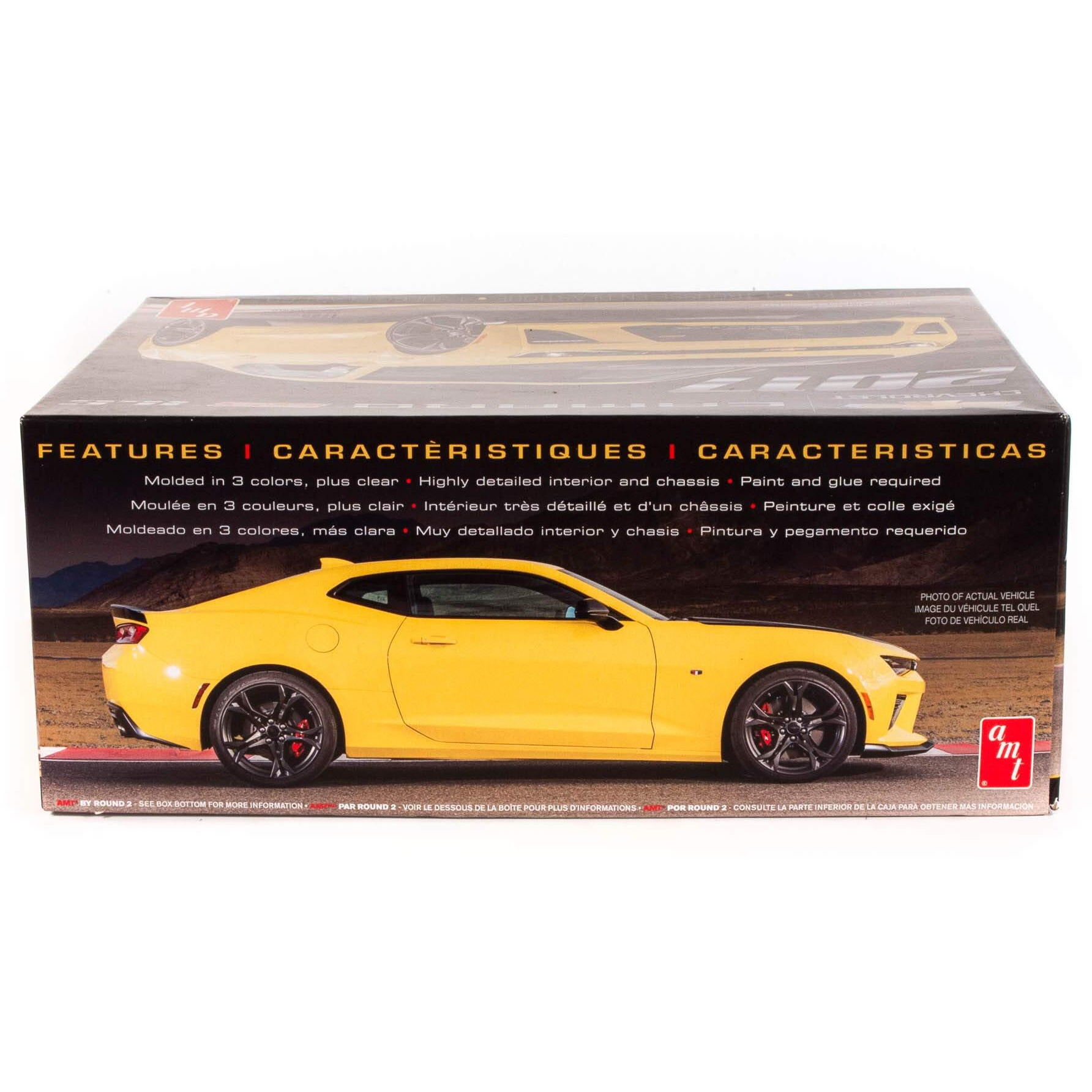 Amt 2017 Chevy Camaro Ss 1Le 125 Scale Model Kit