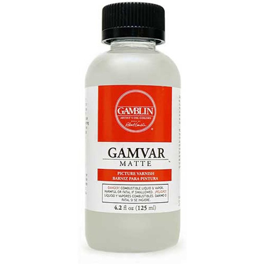 Gamblin Gamvar Pict Varnish 4 Oz Matte