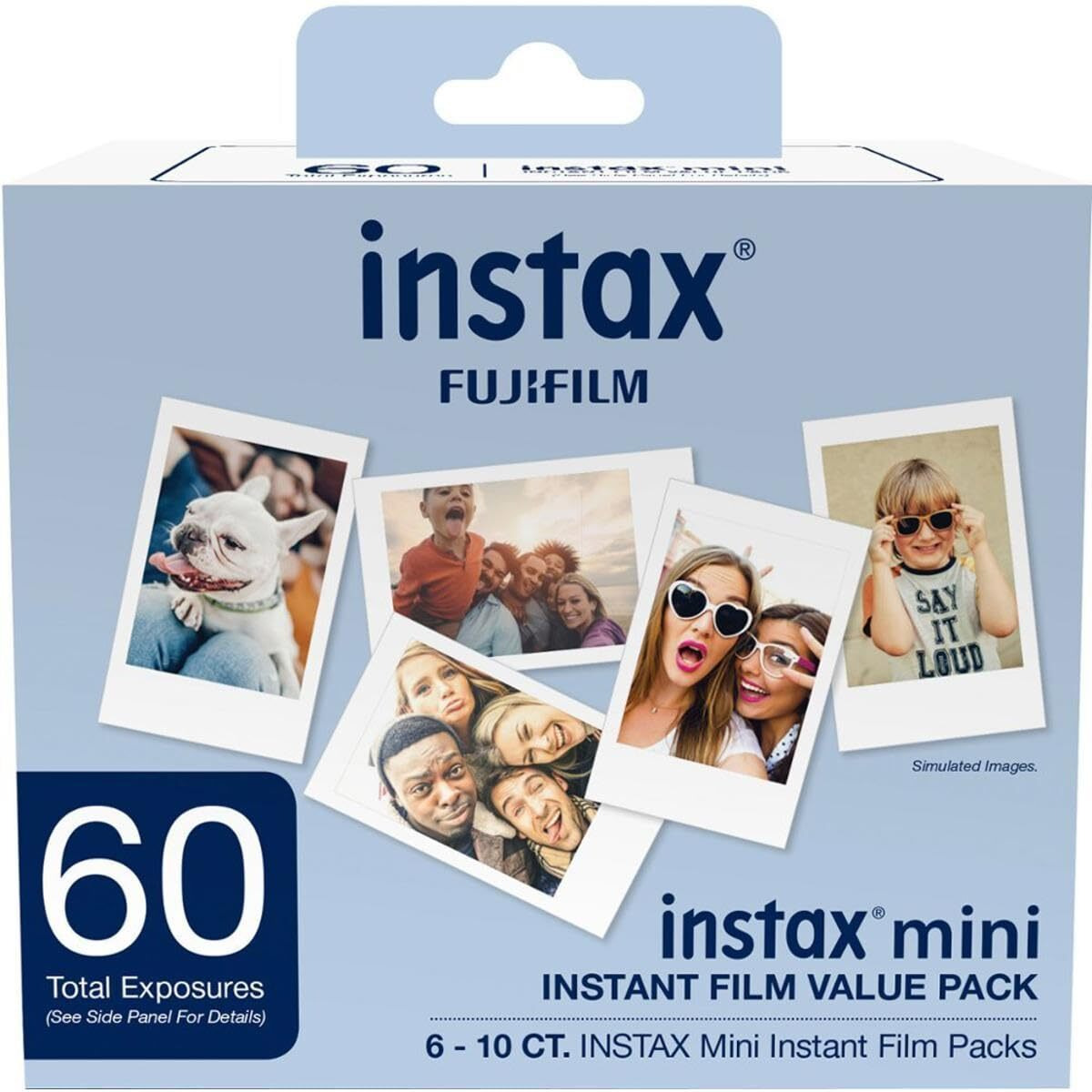 Fujifilm Instax Mini Instant Film Value Pack - 60 Photos