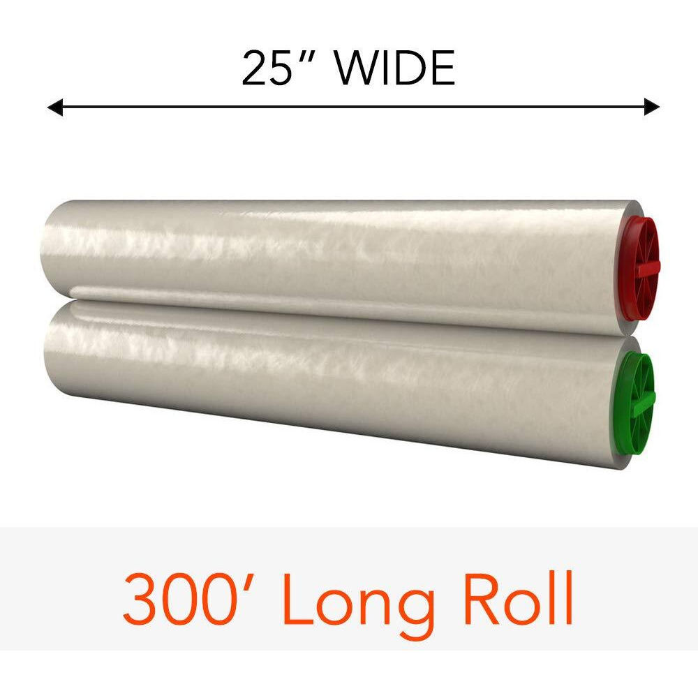 Xyron Standard Laminate Refill For Xm2500  Dual  25"" X 300'  Refill Cartridge  Cold Lamination (Dl403-300)  Clear