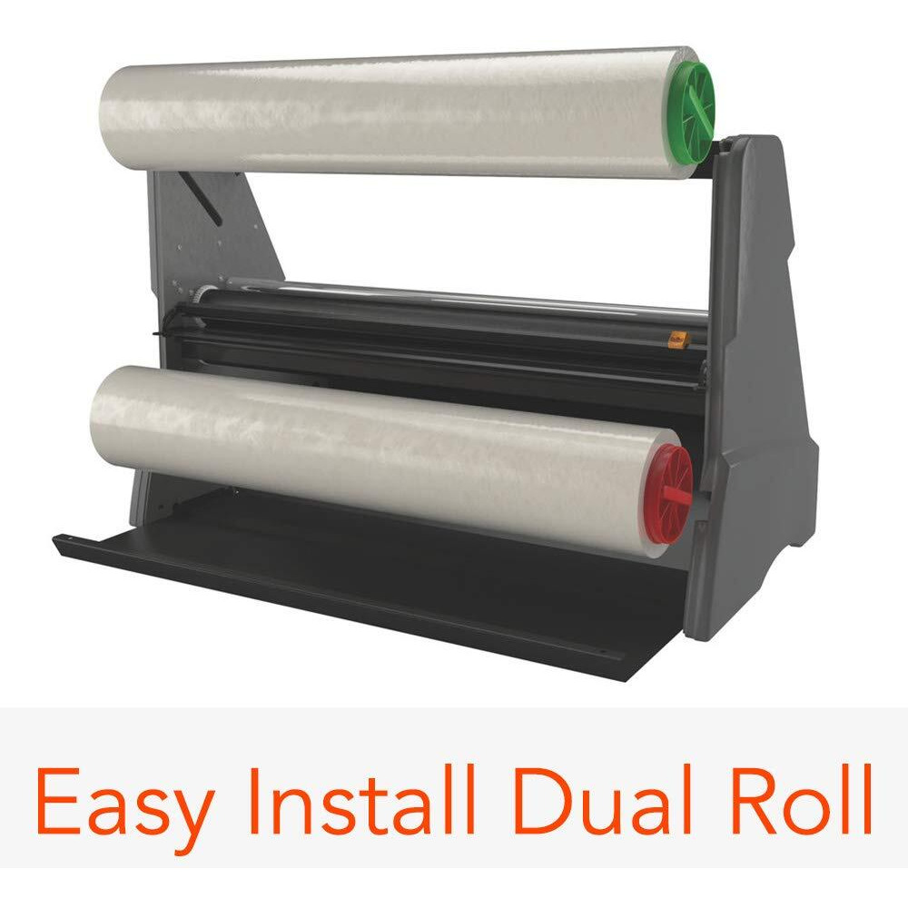 Xyron Standard Laminate Refill For Xm2500  Dual  25"" X 300'  Refill Cartridge  Cold Lamination (Dl403-300)  Clear