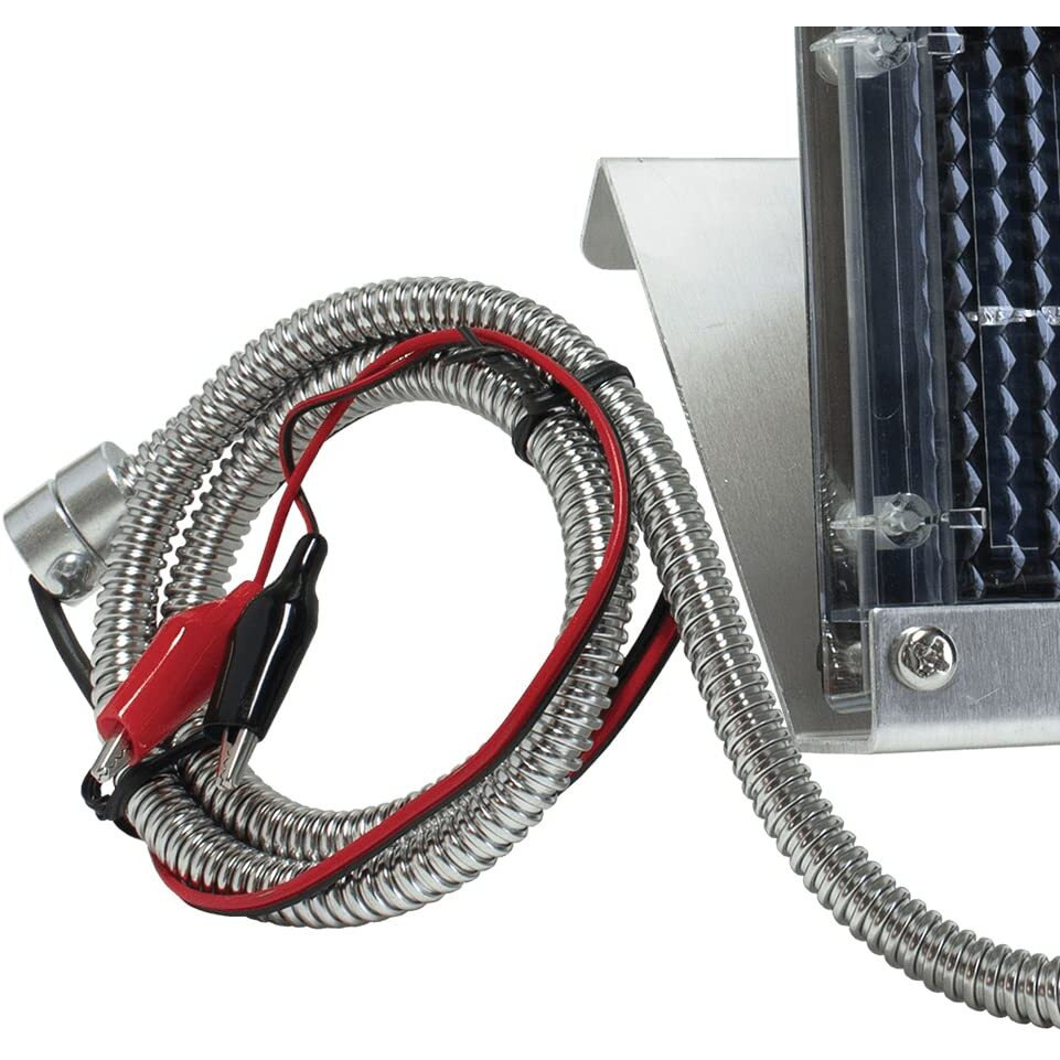 Wildgame Innovations Outdoor Hunting Power Deer Feeder Battery Charger Edrenaline Solar Panel  6 Volt