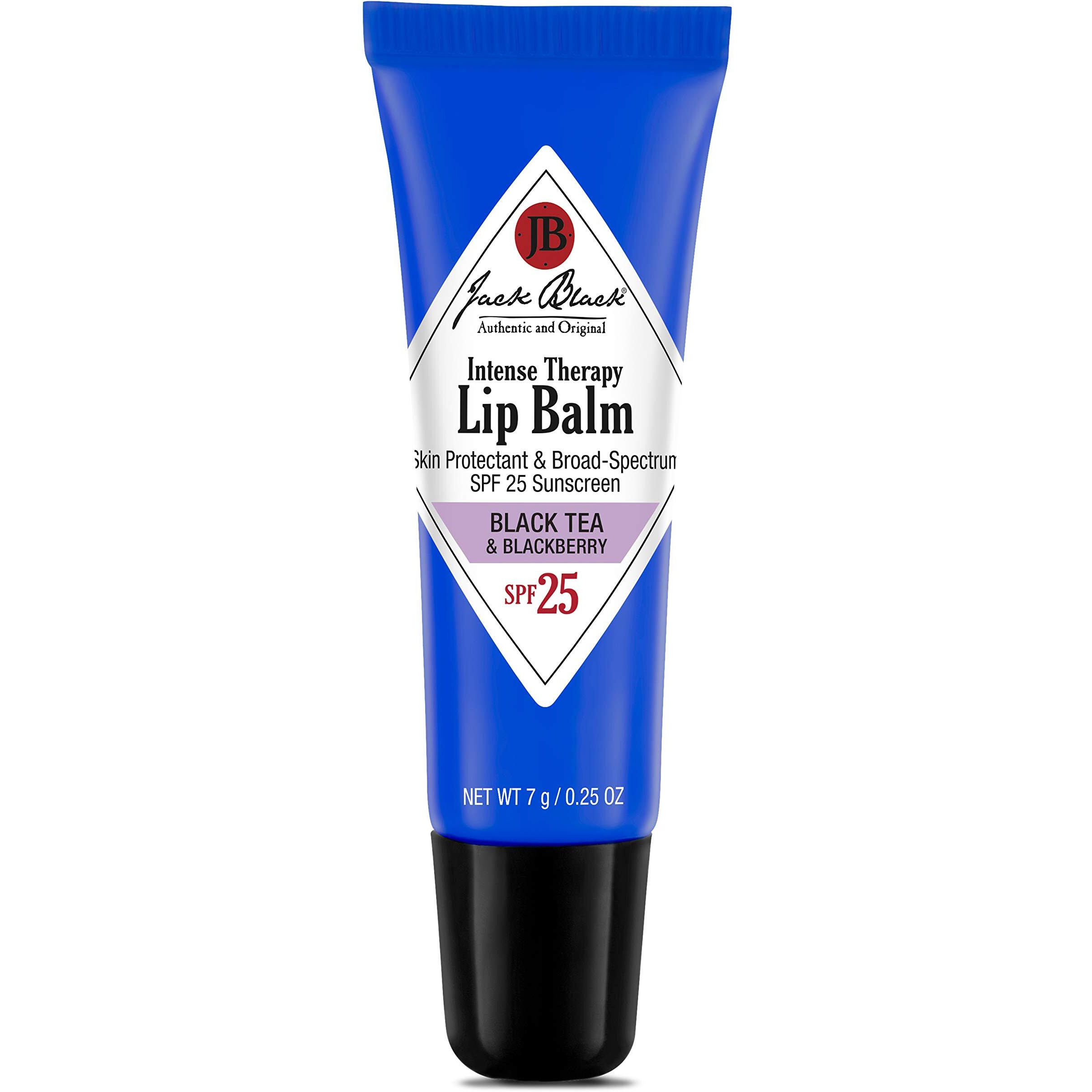 Jack Black Intense Therapy Lip Balm  Black Tea & Blackberry   0.25 Ounce (Pack Of 1)