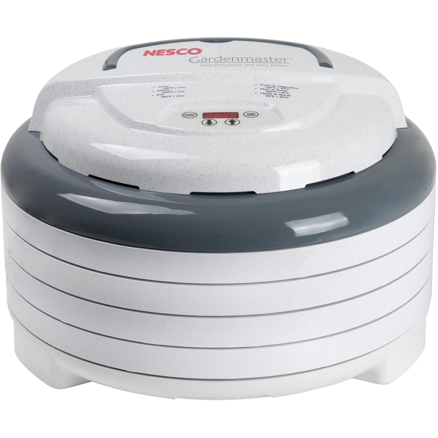 Nesco Gardenmaster Digital Pro Food Dehydrator  4 Trays  White