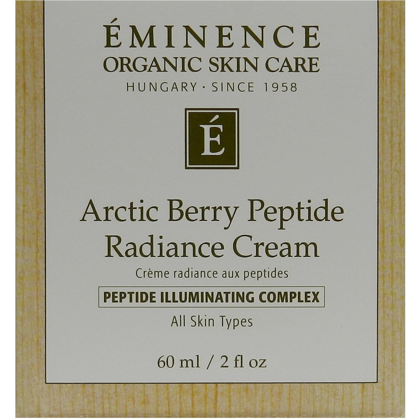 Arctic Berry Peptide Radiance Cream By Eminence For Unisex - 2 Oz Cream