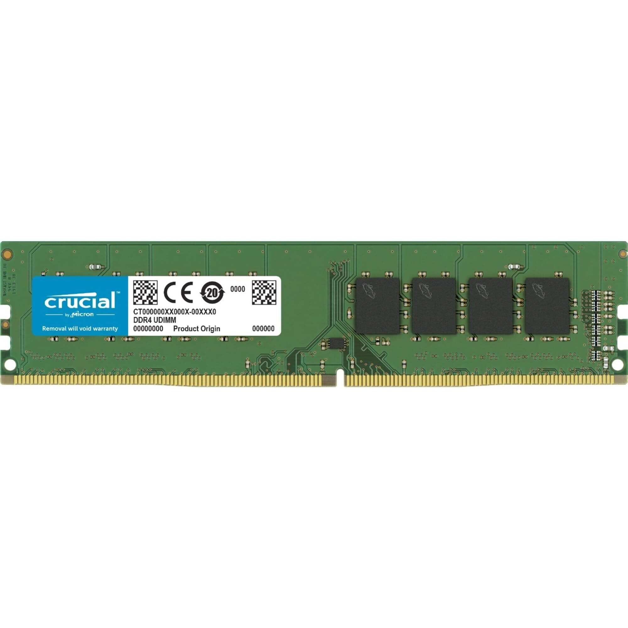 Crucial Ram 16Gb Ddr4 2400 Mhz Cl17 Desktop Memory Ct16G4Dfd824A