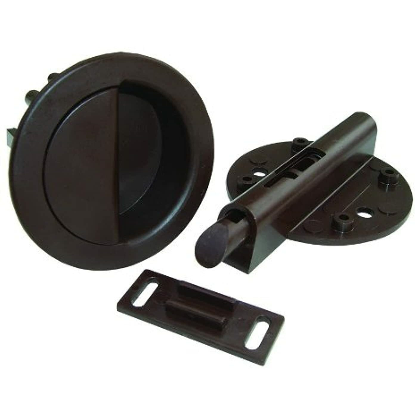 Jr Products 70315 Shur-Latch   Brown