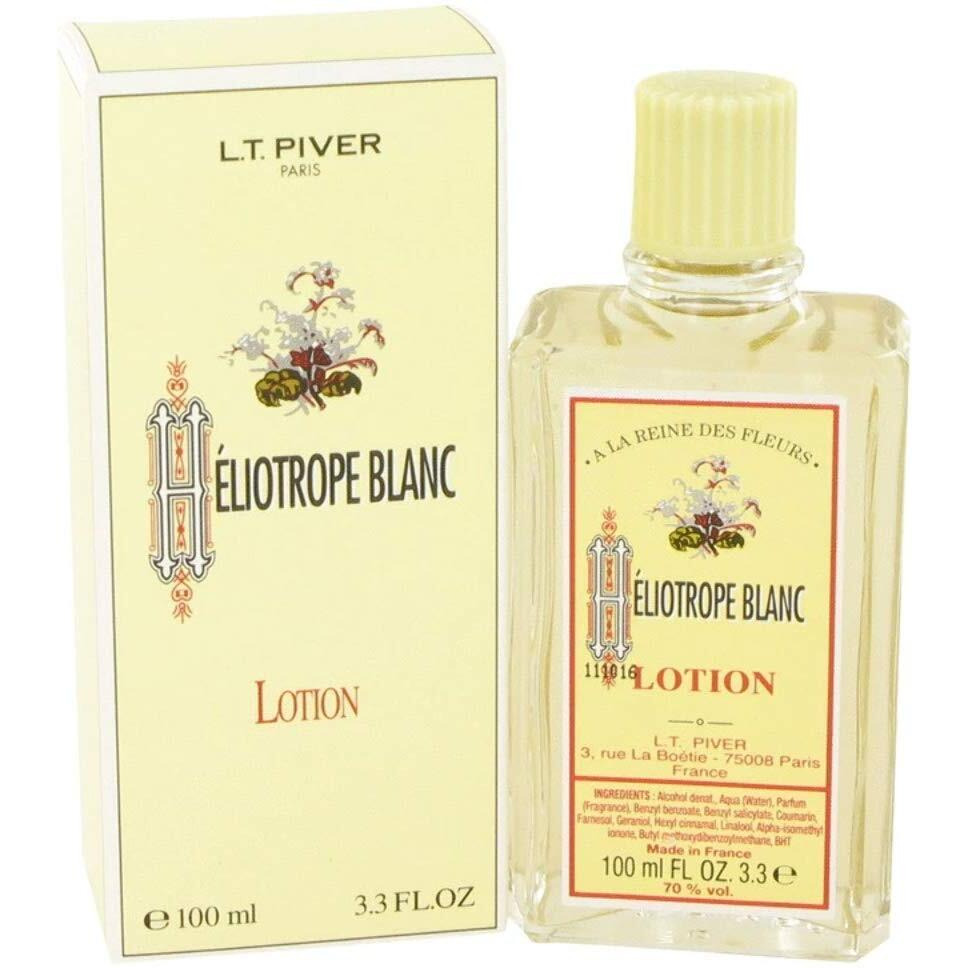 Heliotrope Blanc By Lt Piver Lotion (Eau De Toilette) 3.3 Oz