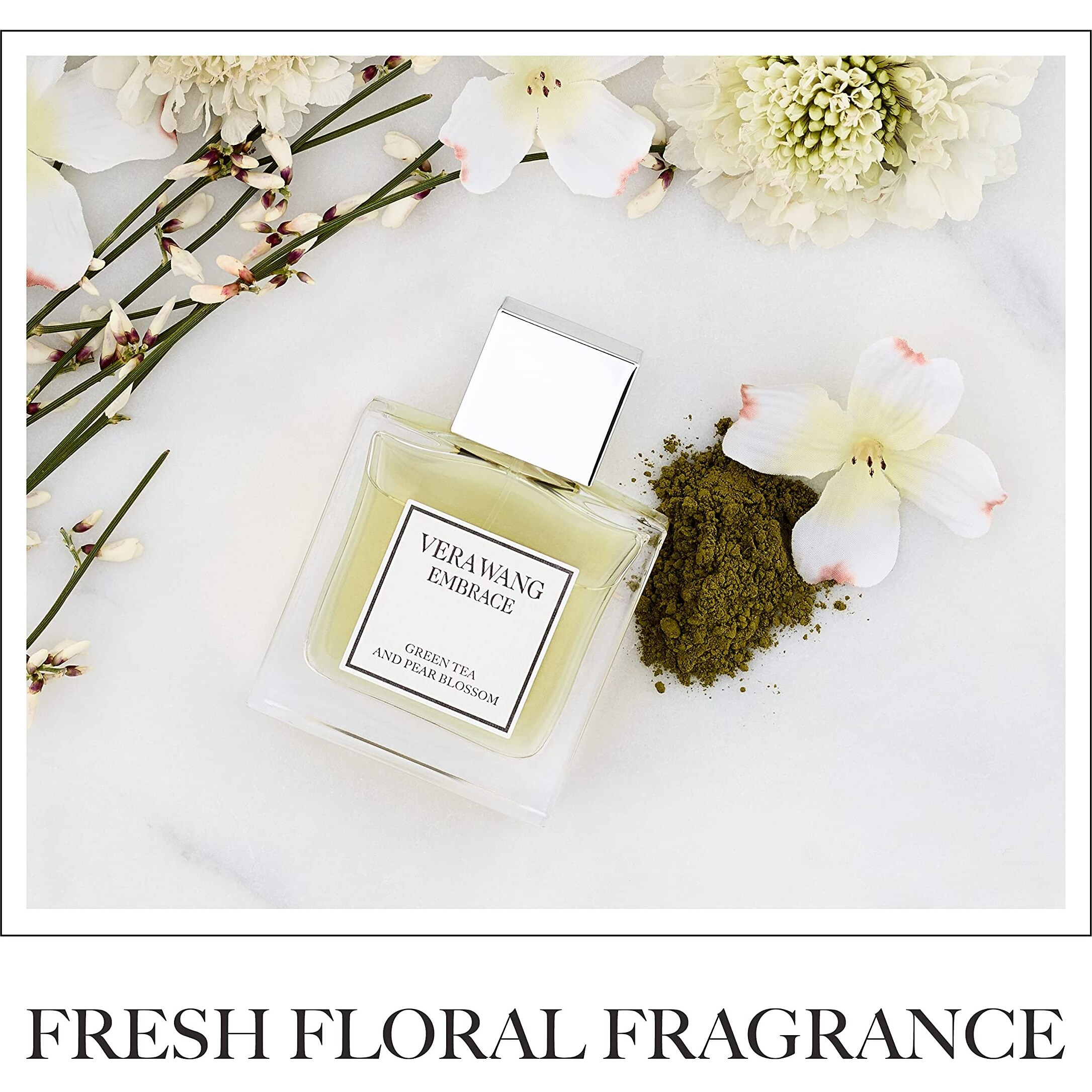 Vera Wang Embrace Eau De Toilette Spray For Women  Green Tea & Pear Blossom  1 Fl Oz