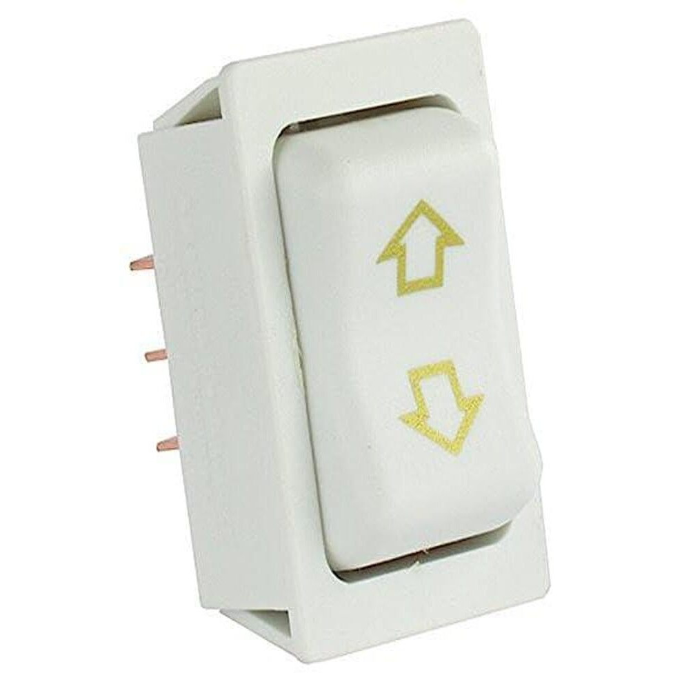 Jr Products 12095 White Replacement Slide-Out High Current Motor Switch