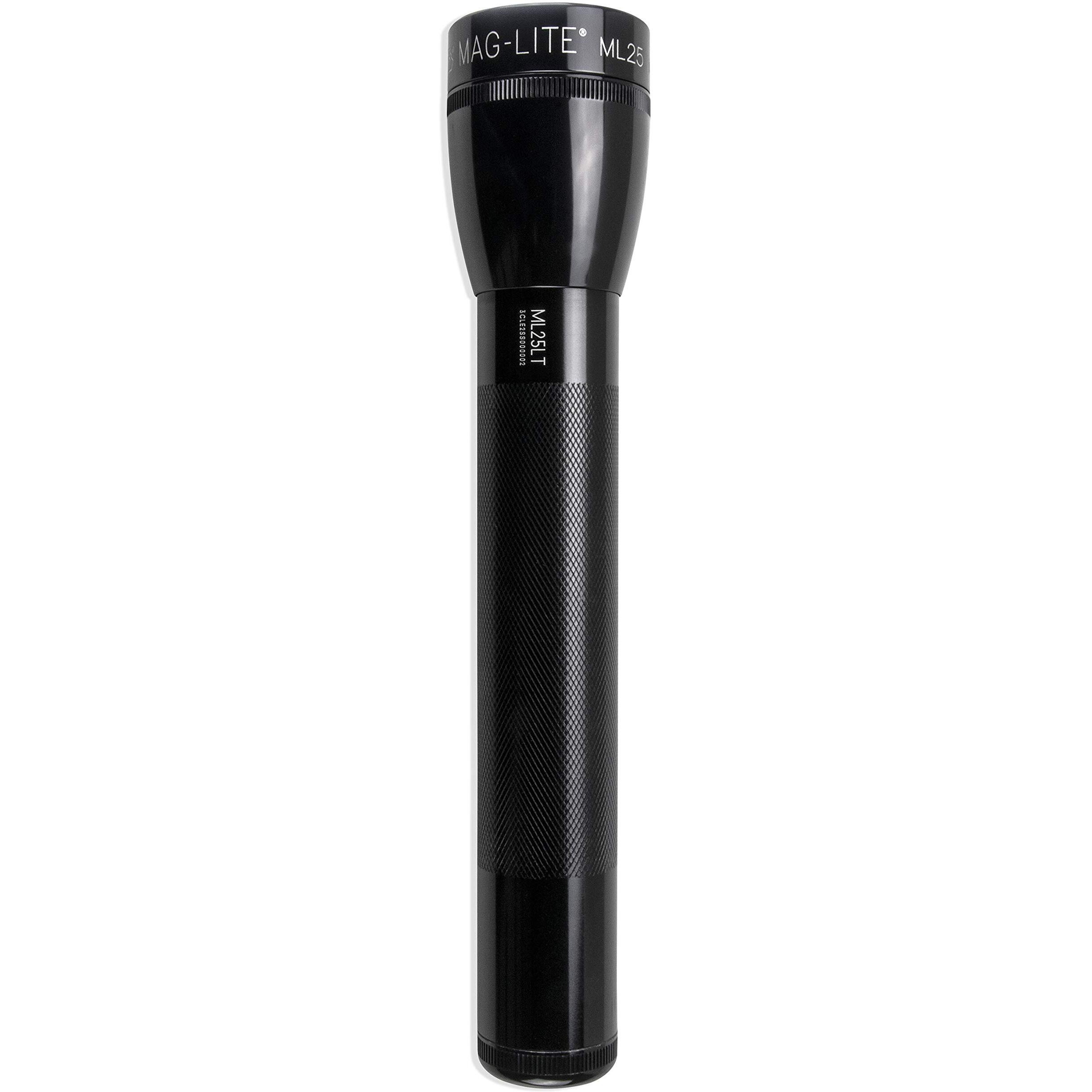 Maglite Ml25Lt Led 3-Cell C Flashlight  Black - Ml25Lt-S3016