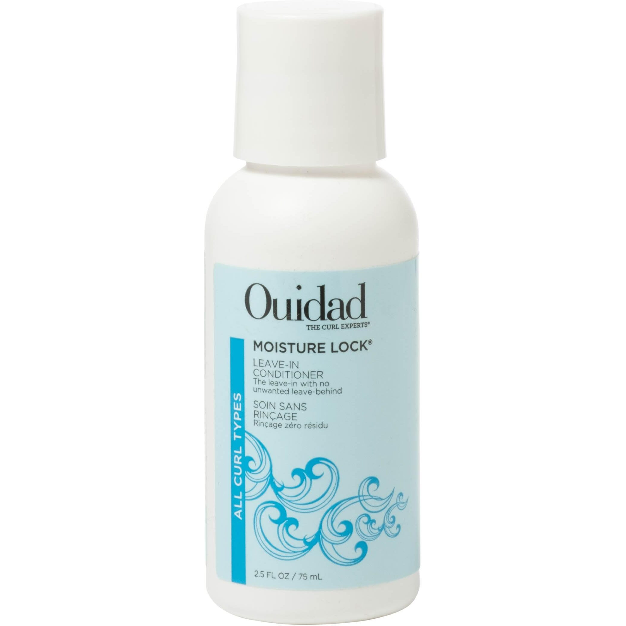 Ouidad Moisture Lock Leave In Conditioner For Curly Hair - 2.5 Fl Oz  Hydrating Curl Conditioner & Hair Detangler 2-In-1 Moisturizing Conditioner & Primer For Soft  Hydrated Hair  All Curl Types
