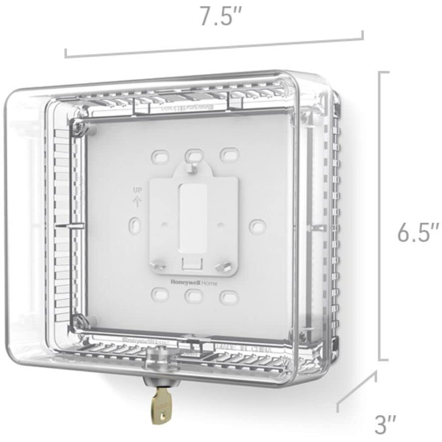 Genuine Honeywell Home Cg511A1000 Medium Thermostat Guard  Fits Thermostats 5"" H X 6"" W Or Smaller