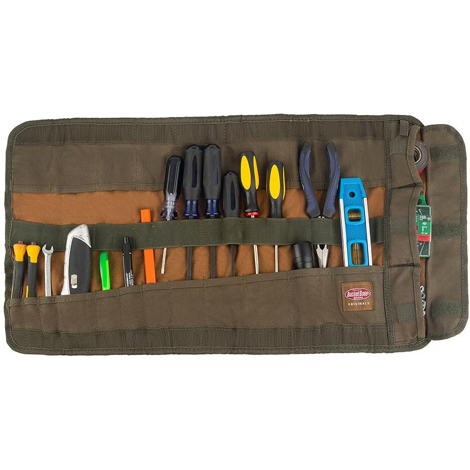 Bucket Boss - Tool Roll  Tool Bags - Original Series (70004)   Brown