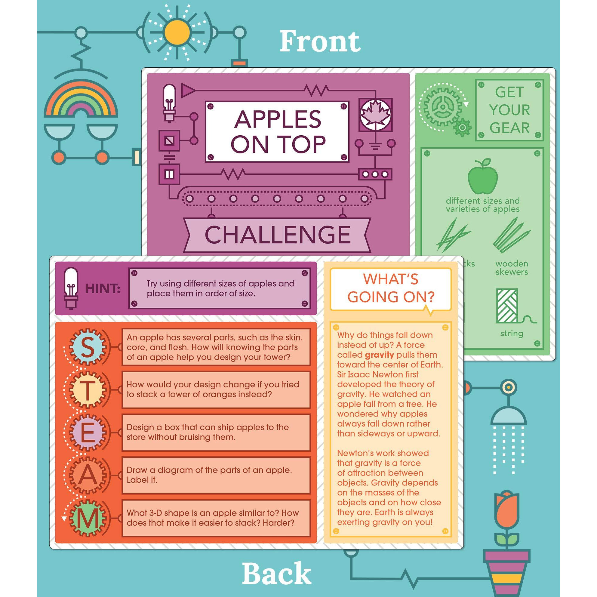 Carson Dellosa Seasonal Stem Challenges Stem Kits  30 Stem Building Activities And Educational Games  Grades 2-5 Stem Learning Toys  Stem Kids Ages 7-11