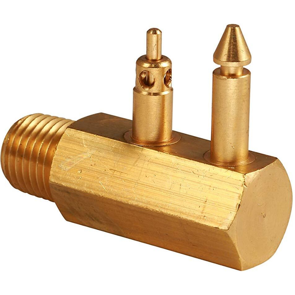 Attwood 8883-6 Brass Quick-Connect Tank Fitting 1/4-Inch Npt Male Thread For Johnson/Evinrude/Omc