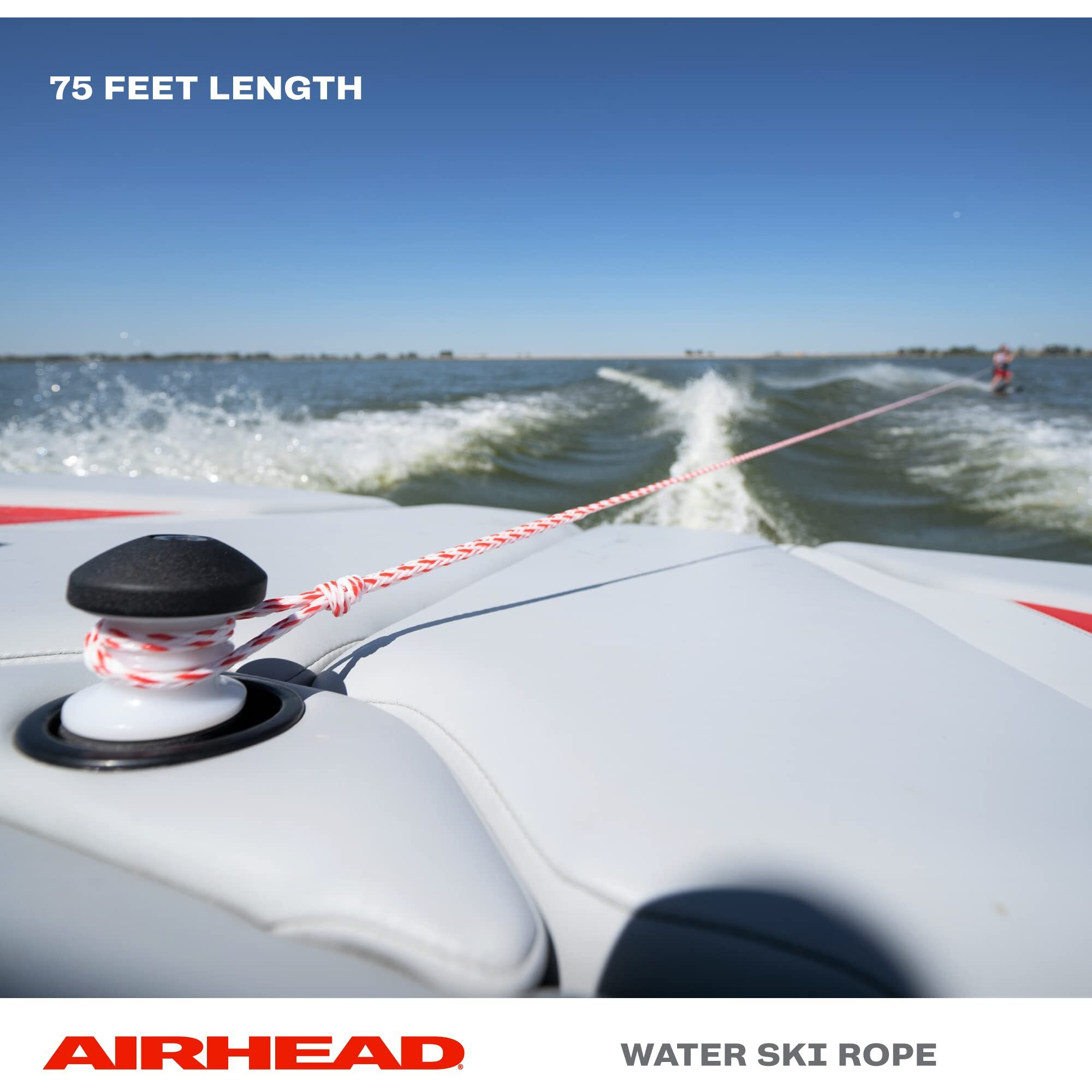 Airhead Water Ski Rope With Eva Grip  1 Section  75-Feet