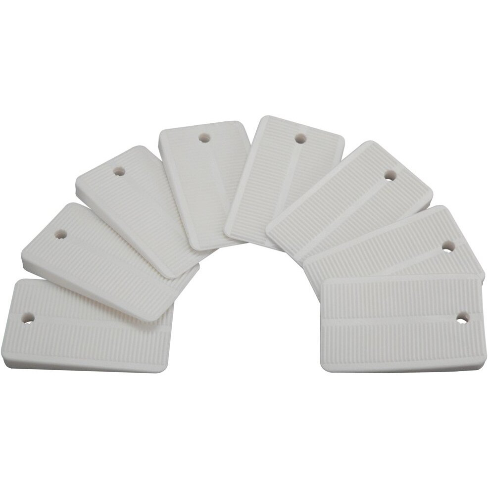 Plumb Pak Pp836-55 Keeney Toilet Leveling Shims  Multi-Purpose Design For Furniture  Cabinets  And Tables  8-Pack  White  8 Count