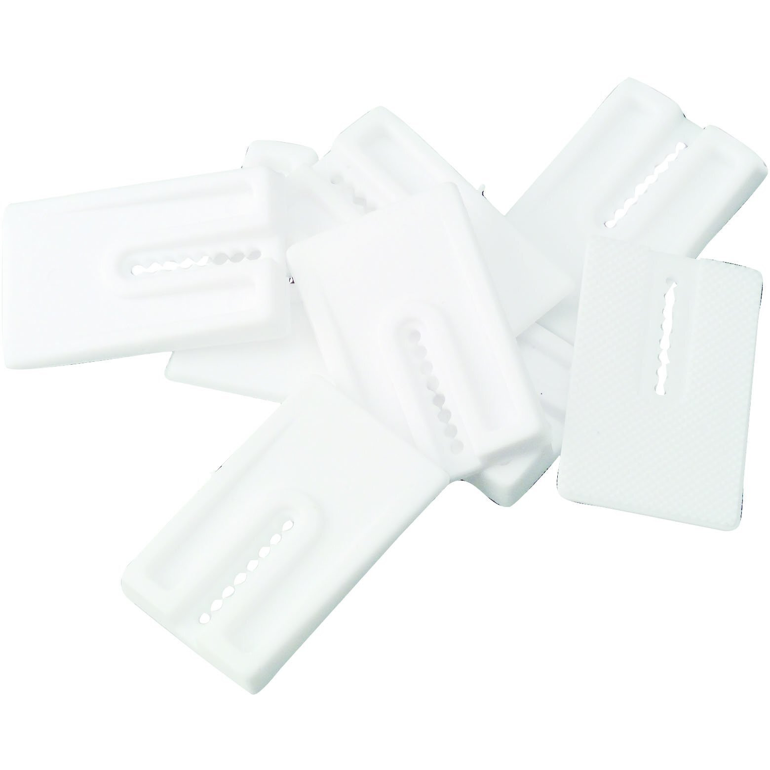 Plumb Pak Pp836-55 Keeney Toilet Leveling Shims  Multi-Purpose Design For Furniture  Cabinets  And Tables  8-Pack  White  8 Count