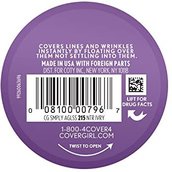 Covergirl & Olay Simply Ageless Instant Wrinkle-Defying Foundation  Natural Ivory