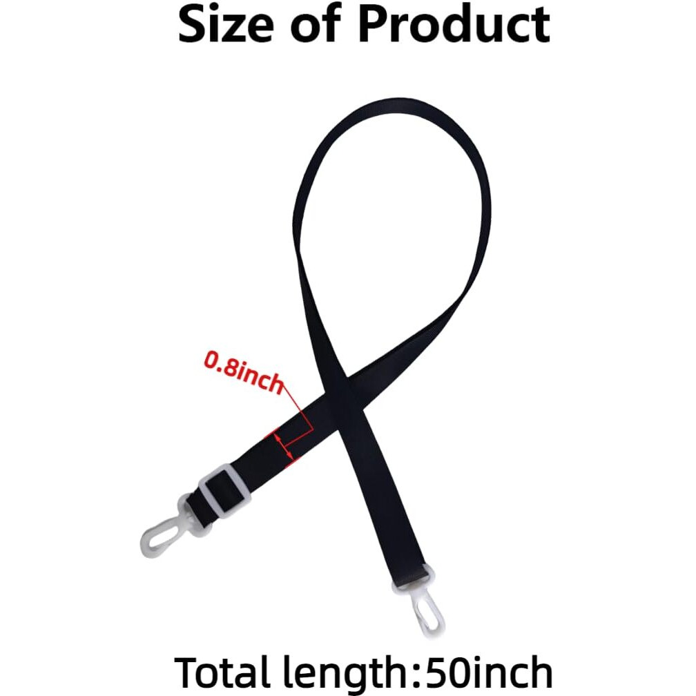 4Pcs Shower Lanyard For Mastectomy Drain Holder With 2 Hooks Breast Cancer/Abdominal Debridement/Tummy Tuck Patients Surgical Drain Holder Breast Surgery Recovery Care Supplies (Black)