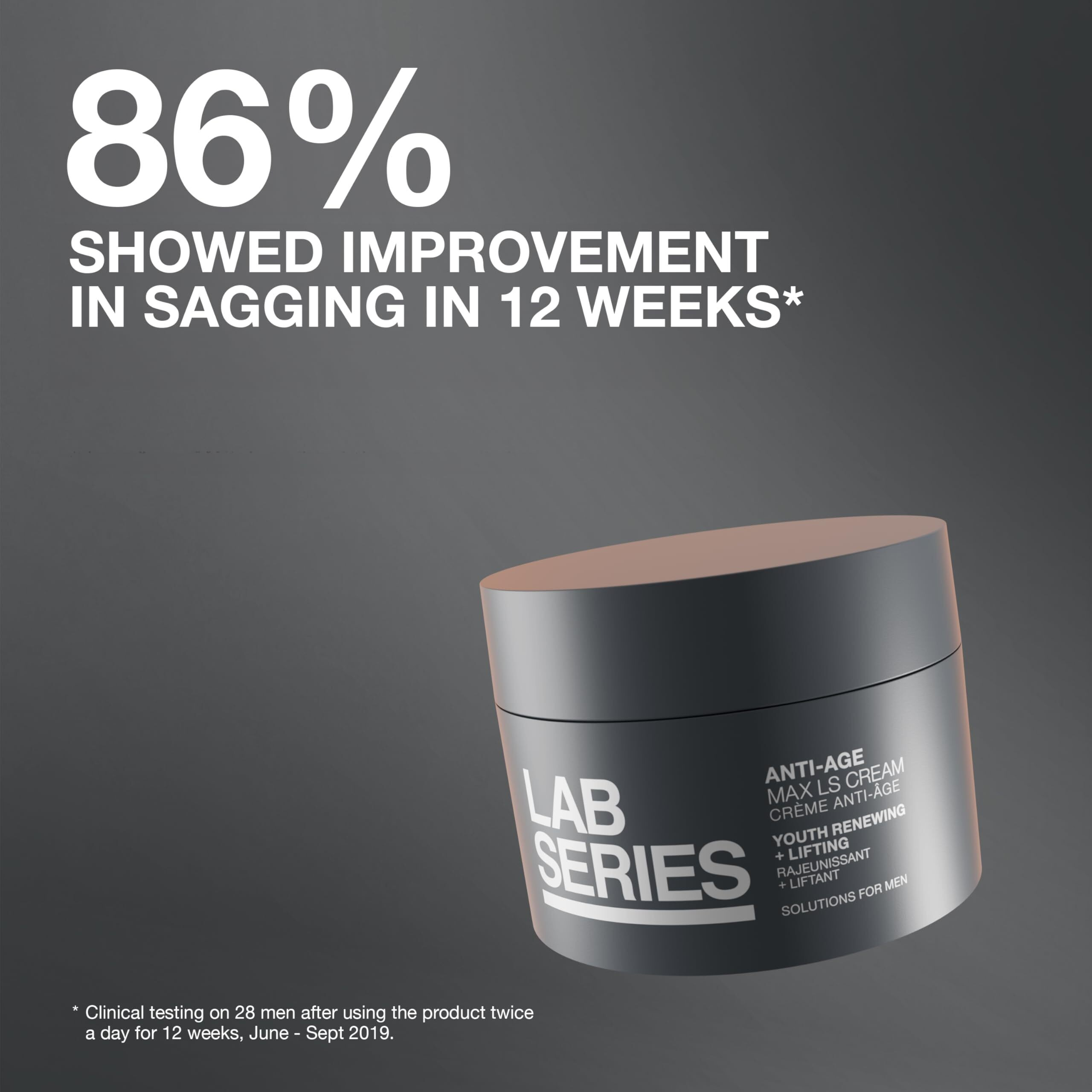 Lab Series Max Ls Anti-Age Cream - Anti Aging Face Moisturizer - Face Lotion For Men - Visibly Reduces Fine Lines & Wrinkles  1.7 Fl Oz