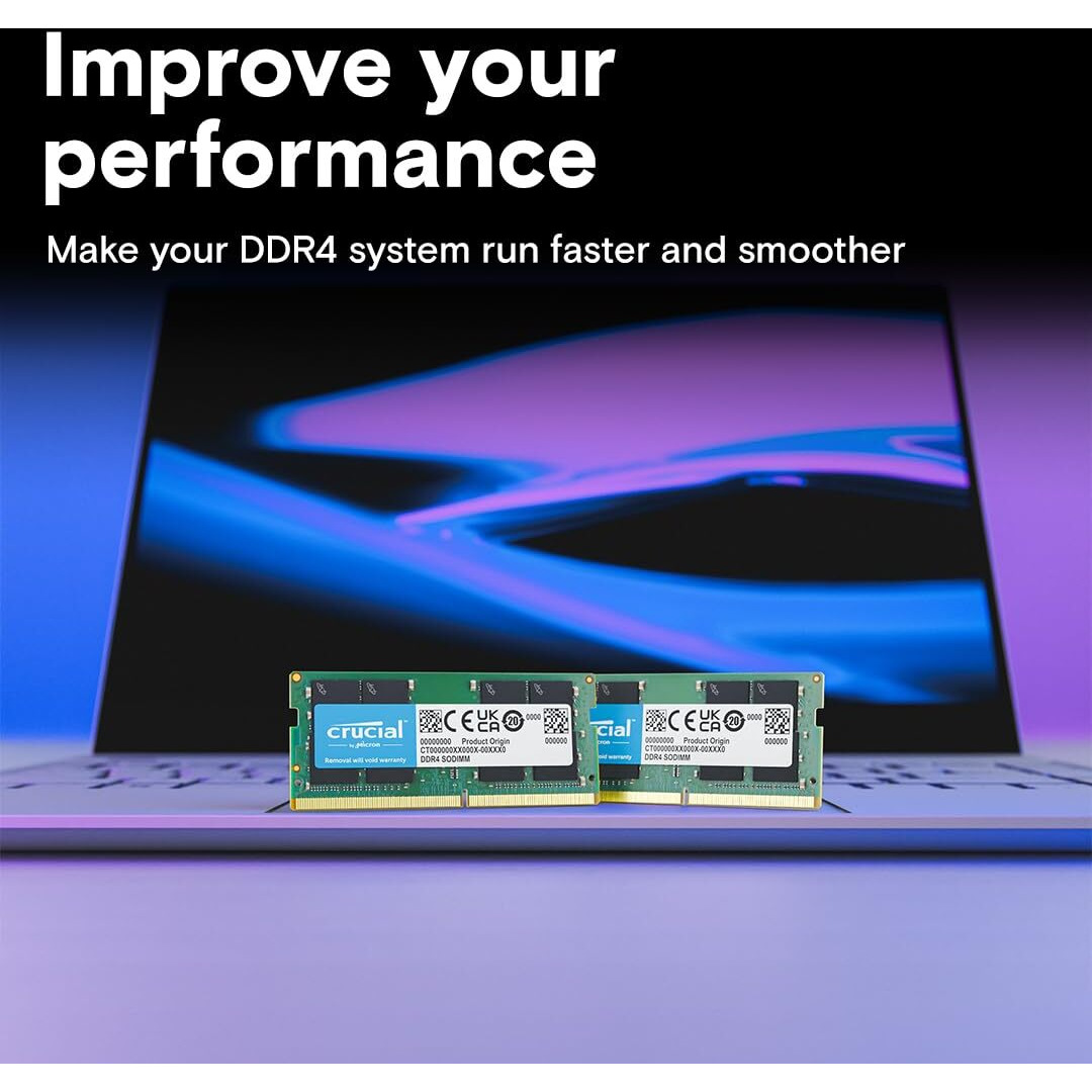 Crucial Ram 4Gb Ddr4 2666 Mhz Cl19 Laptop Memory Ct4G4Sfs8266