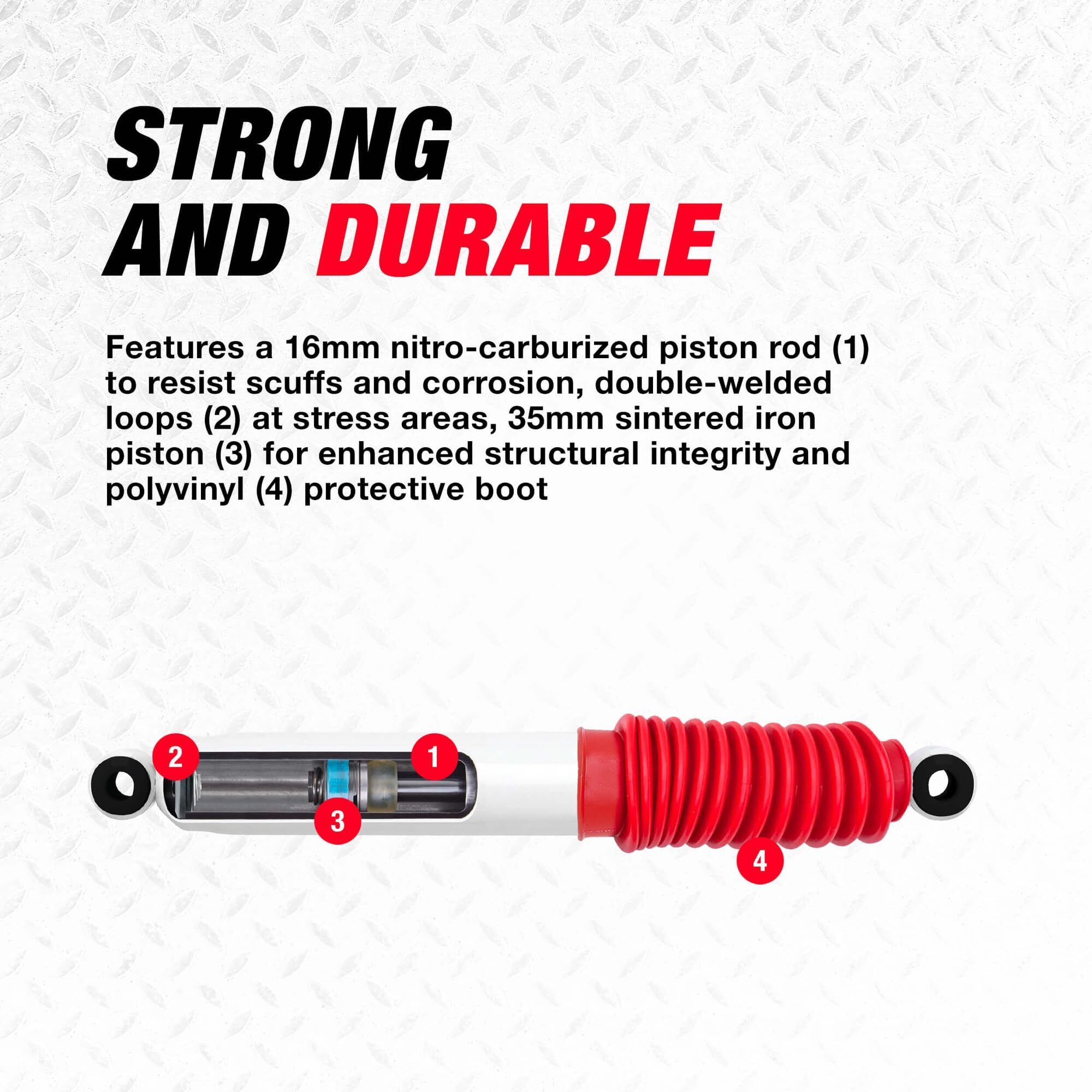 Rancho Rs5000X Rs55188 Suspension Shock Absorber