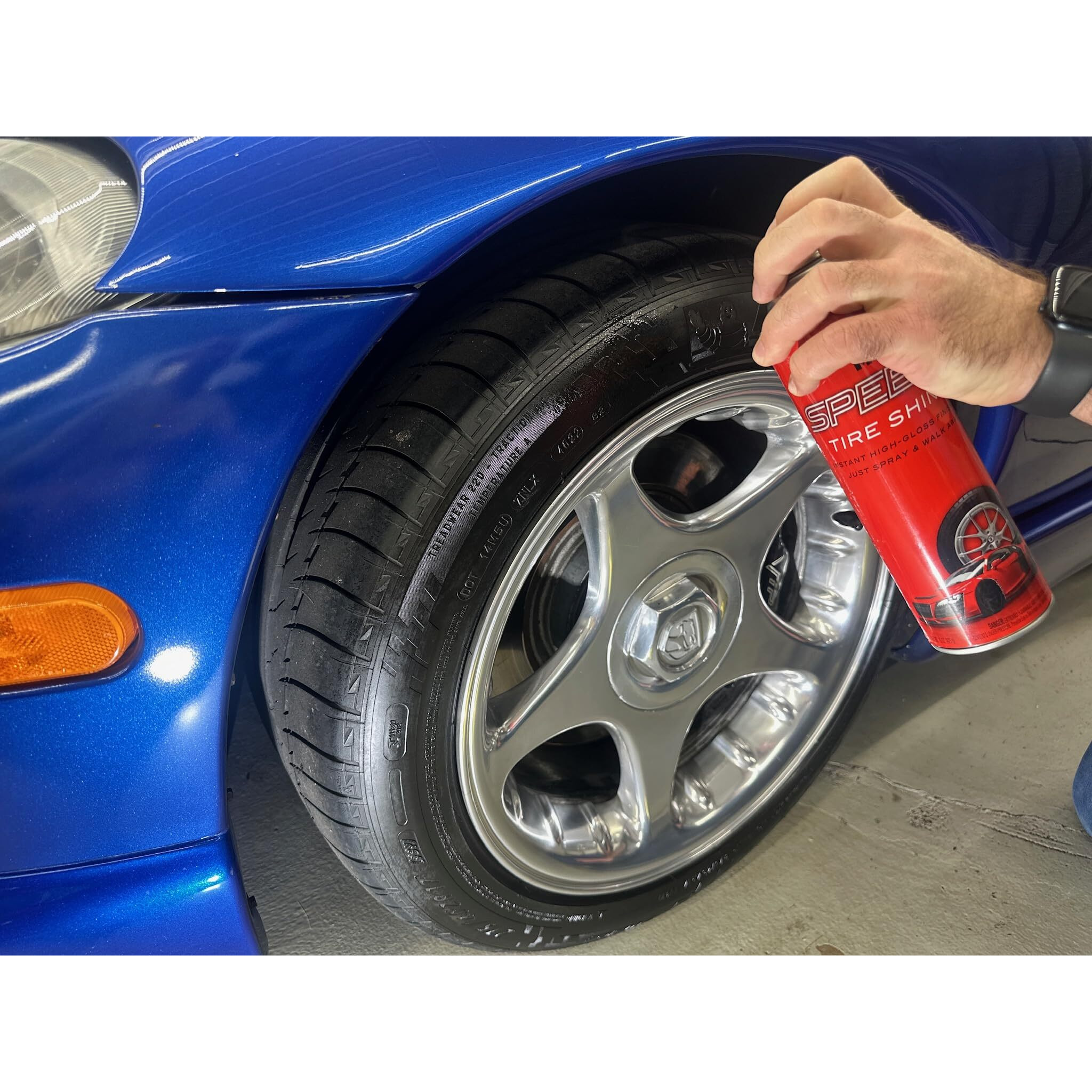 Mothers 16915 Speed Tire Shine  15 Oz.
