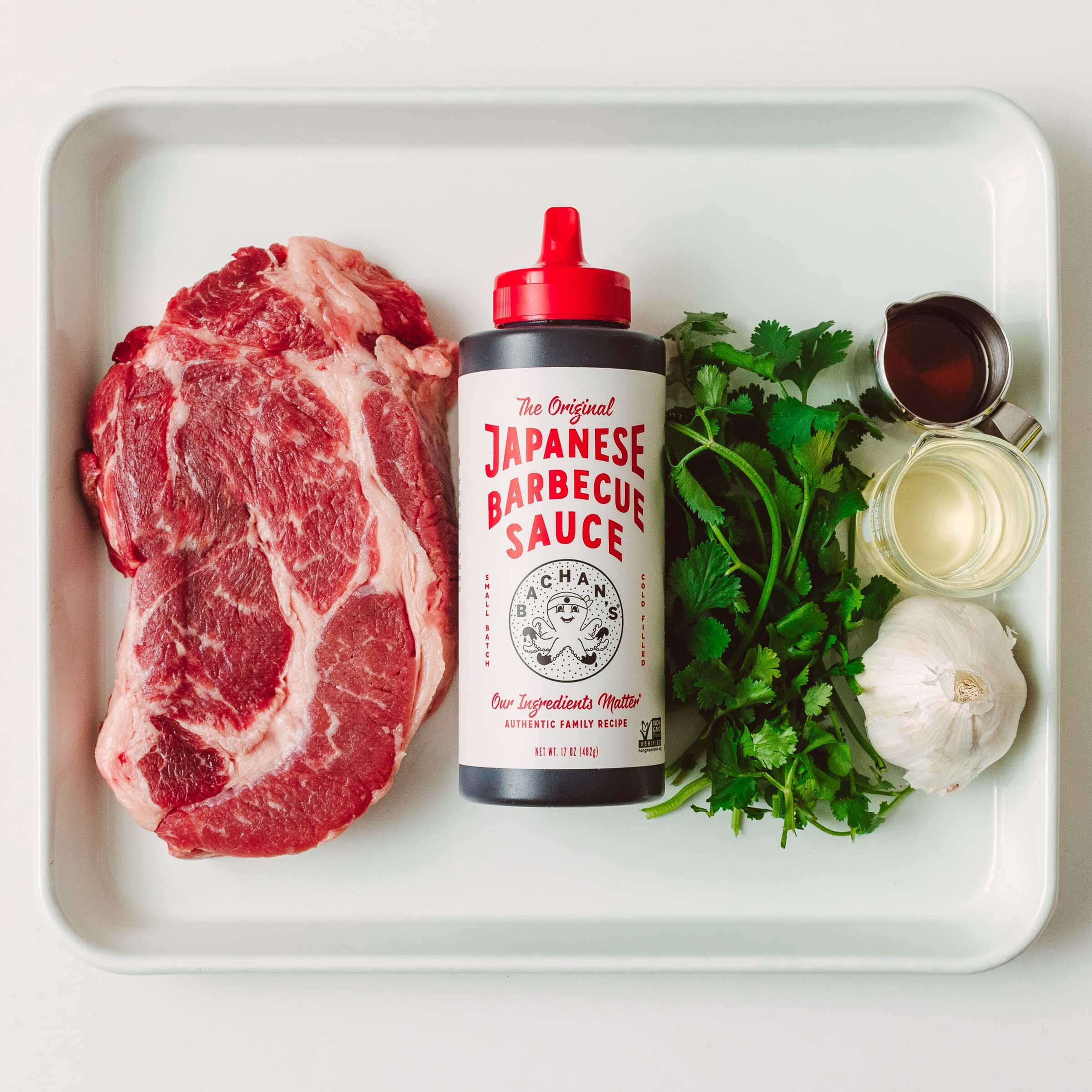 Bachan's - The Original Japanese Barbecue Sauce  17 Oz  Small Batch  Non Gmo  No Preservatives  Vegan And Bpa Free. Condiment For Wings  Chicken  Beef  Pork  Seafood  Noodle Recipes  And More