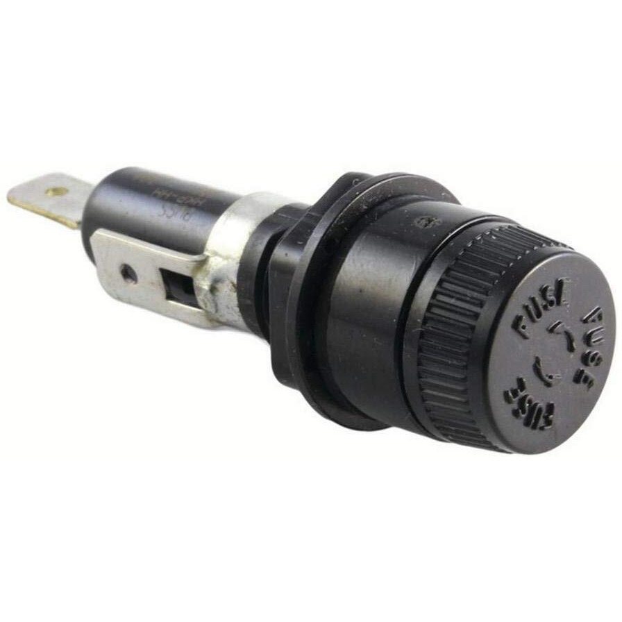 Bussmann (Bp/Hkp-Hh-Rp) 30 Amp Carded Panel Mount Fuse Holder For 5/16"" Panels