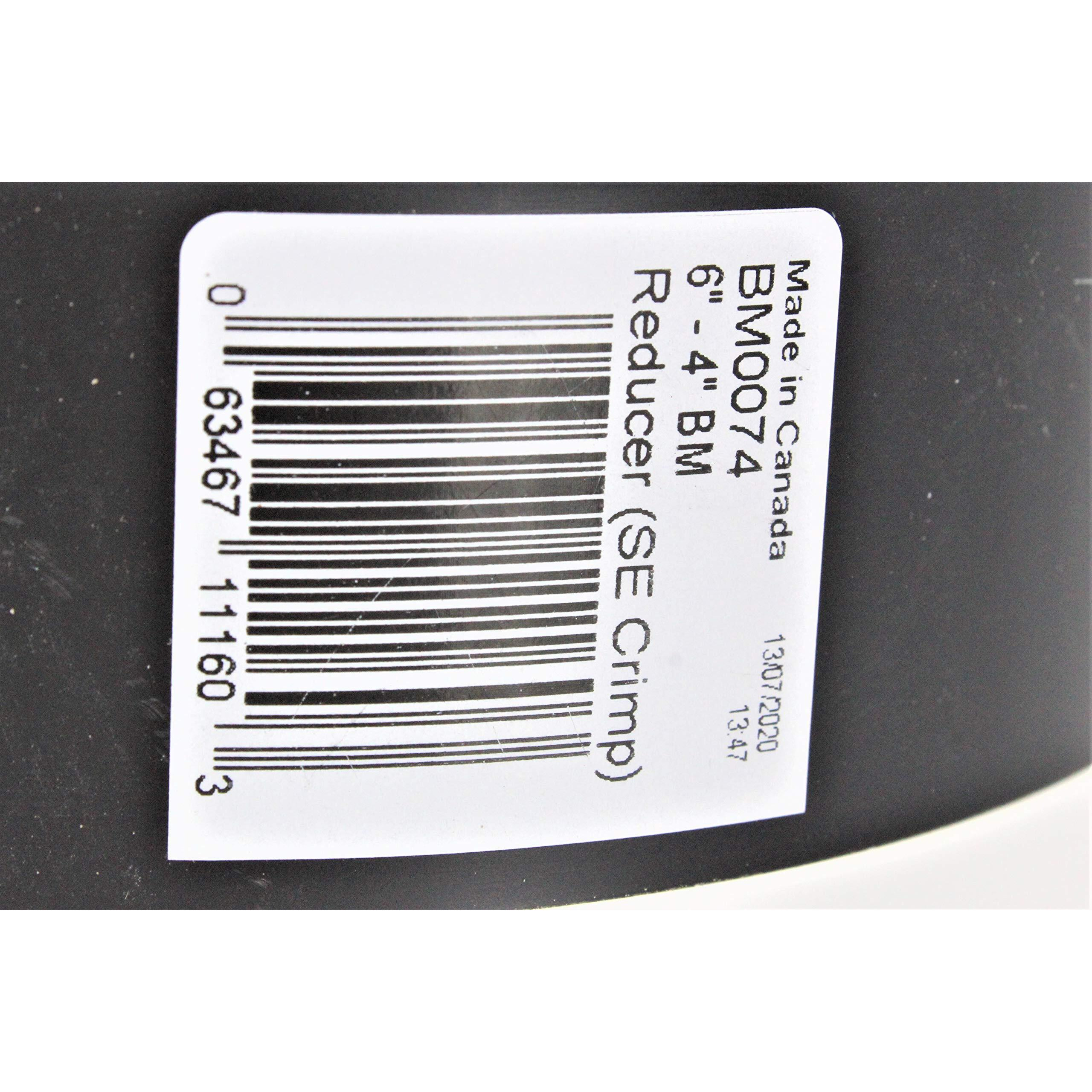 Imperial Bm0074 6X4 24Ga Black Reducer