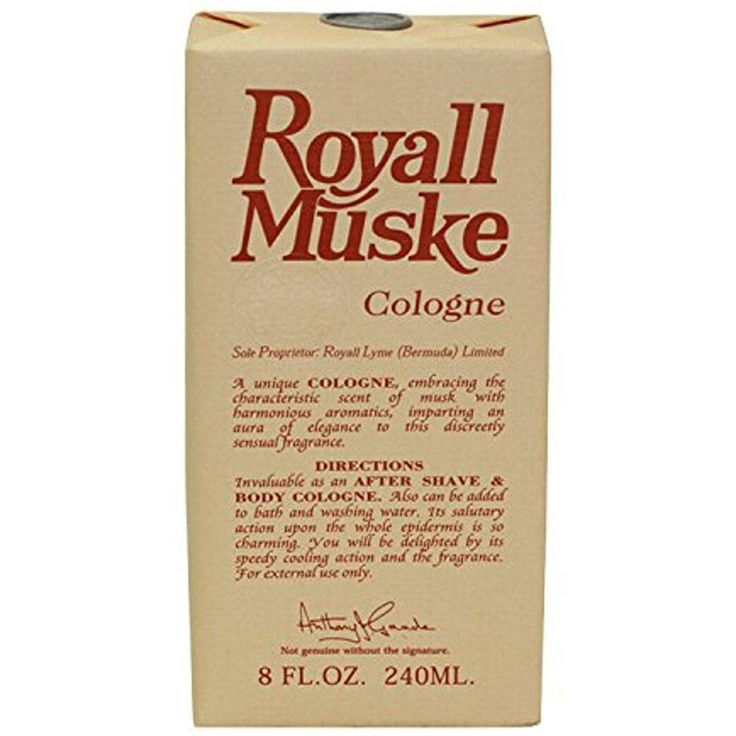 Royall Muske By Royall Fragrances For Men 8.0 Oz Eau De Cologne Splash Bottle