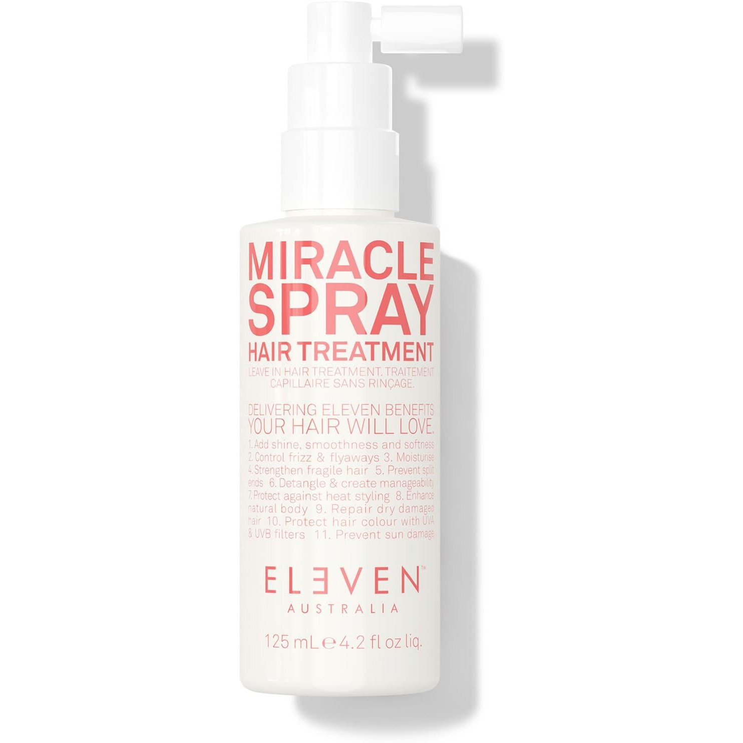 Eleven Australia Miracle Spray Hair Treatment Must Have For All Hair Types - 4.2 Fl Oz