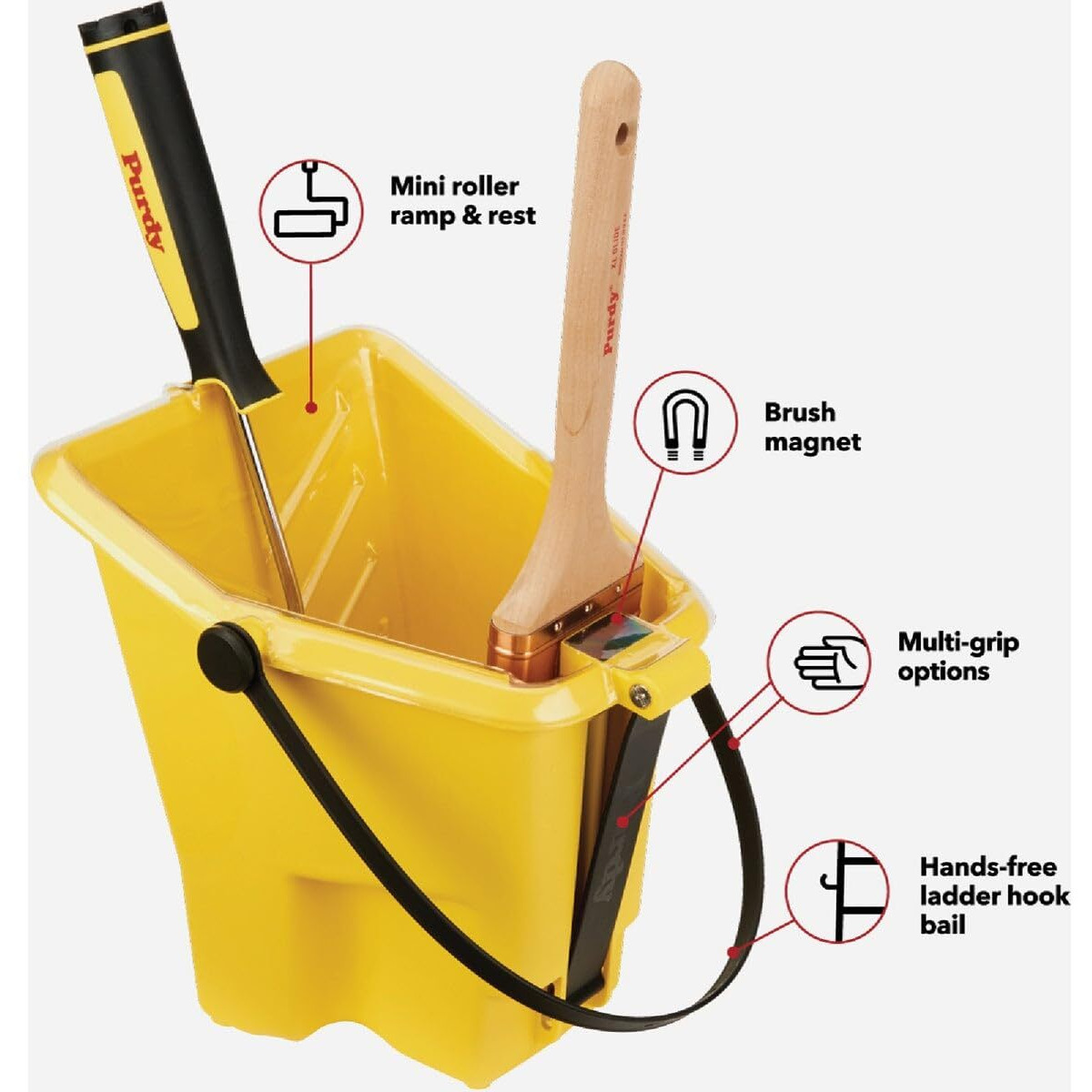 Purdy Painter's Pail  Yellow (14T921000)