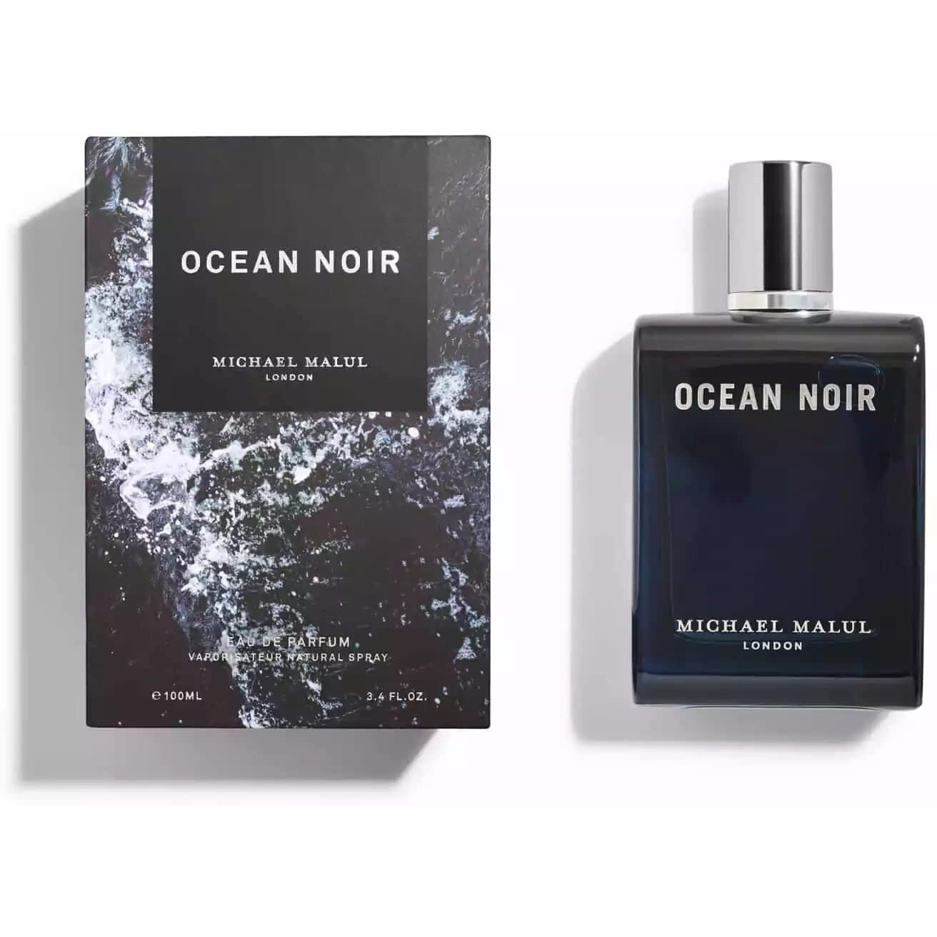Michael Malul Ocean Noir Eau De Parfum For Men - 100Ml | 3.4Oz