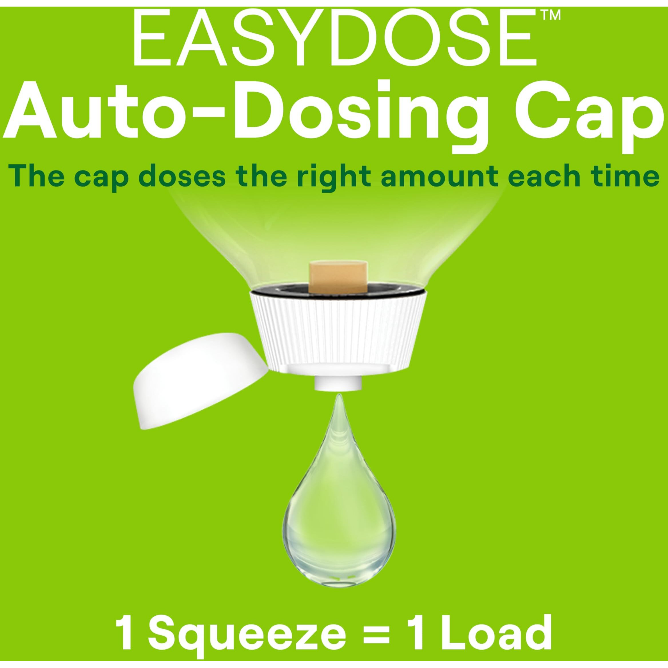 Seventh Generation Laundry Detergent  23 Oz (66 Loads) Ultra Concentrated Easydose  Power+ Clean Scent