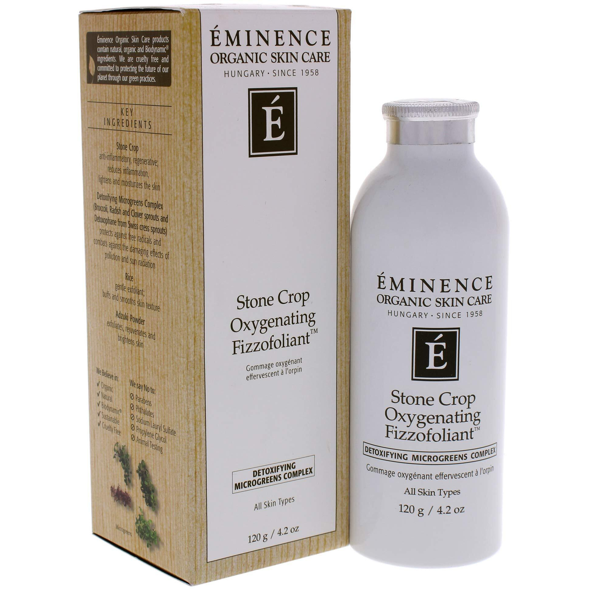 Eminence Organic Skincare Stone Crop Oxygenating Fizzofoliant  4.2 Ounce (2326/Em)