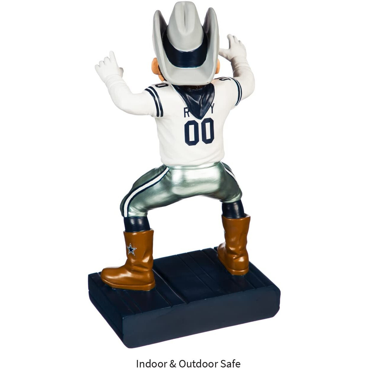 Team Sports America Nfl Dallas Cowboys Fun Colorful Mascot Statue 12 Inches Tall