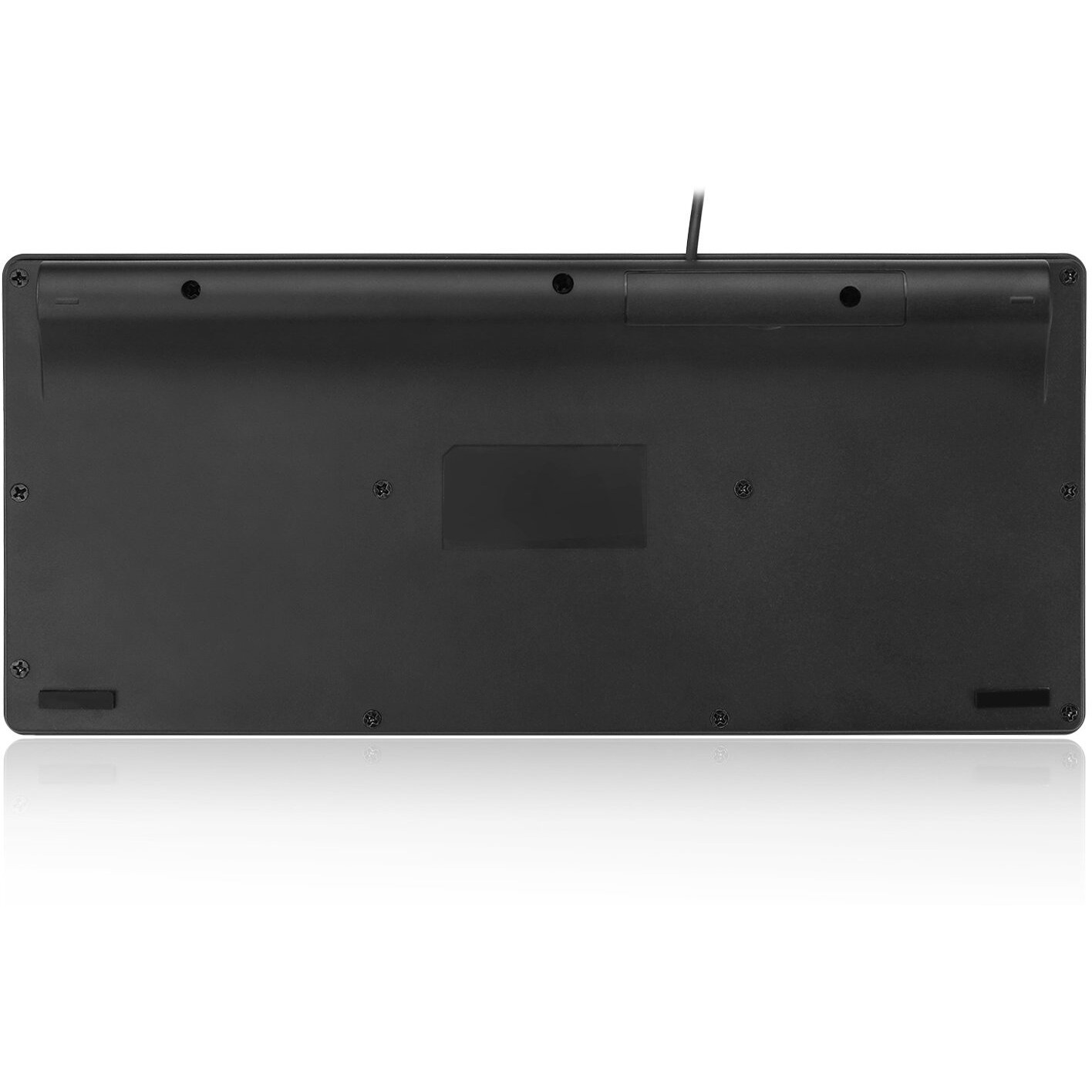 Adesso Natural Ergonomic Akb-111Ub Slimtouch Mini Keyboard  Black