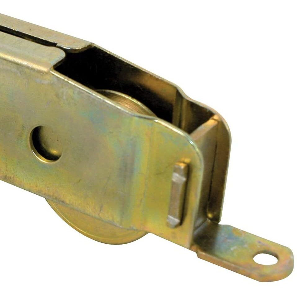 Slide-Co 13808-S Sliding Patio Door Roller Assembly  1-1/4 In. Wheel Diameter  Steel Ball Bearing Wheels (Single Pack)