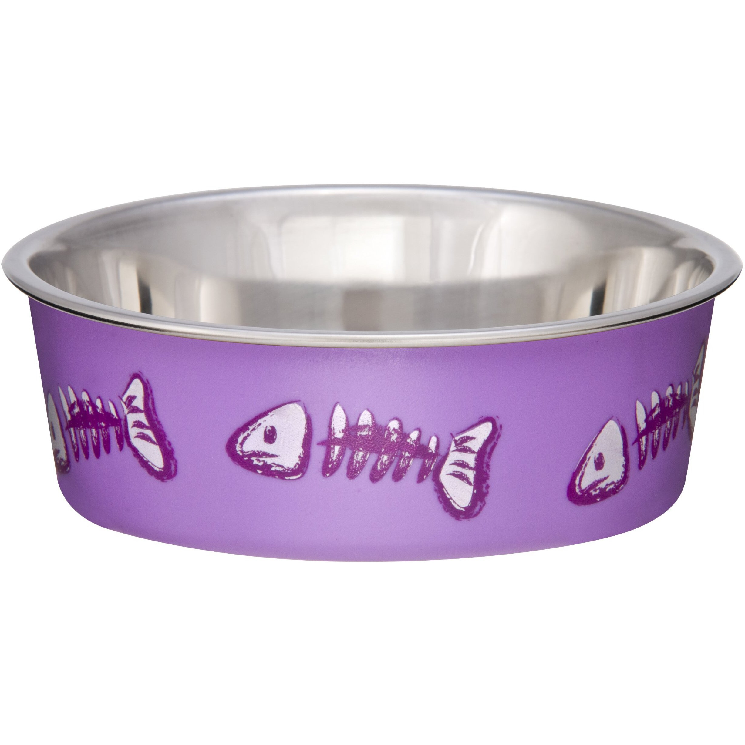 Loving Pets Fish Bella Bowl For Cat  X-Small  Lilac 7751