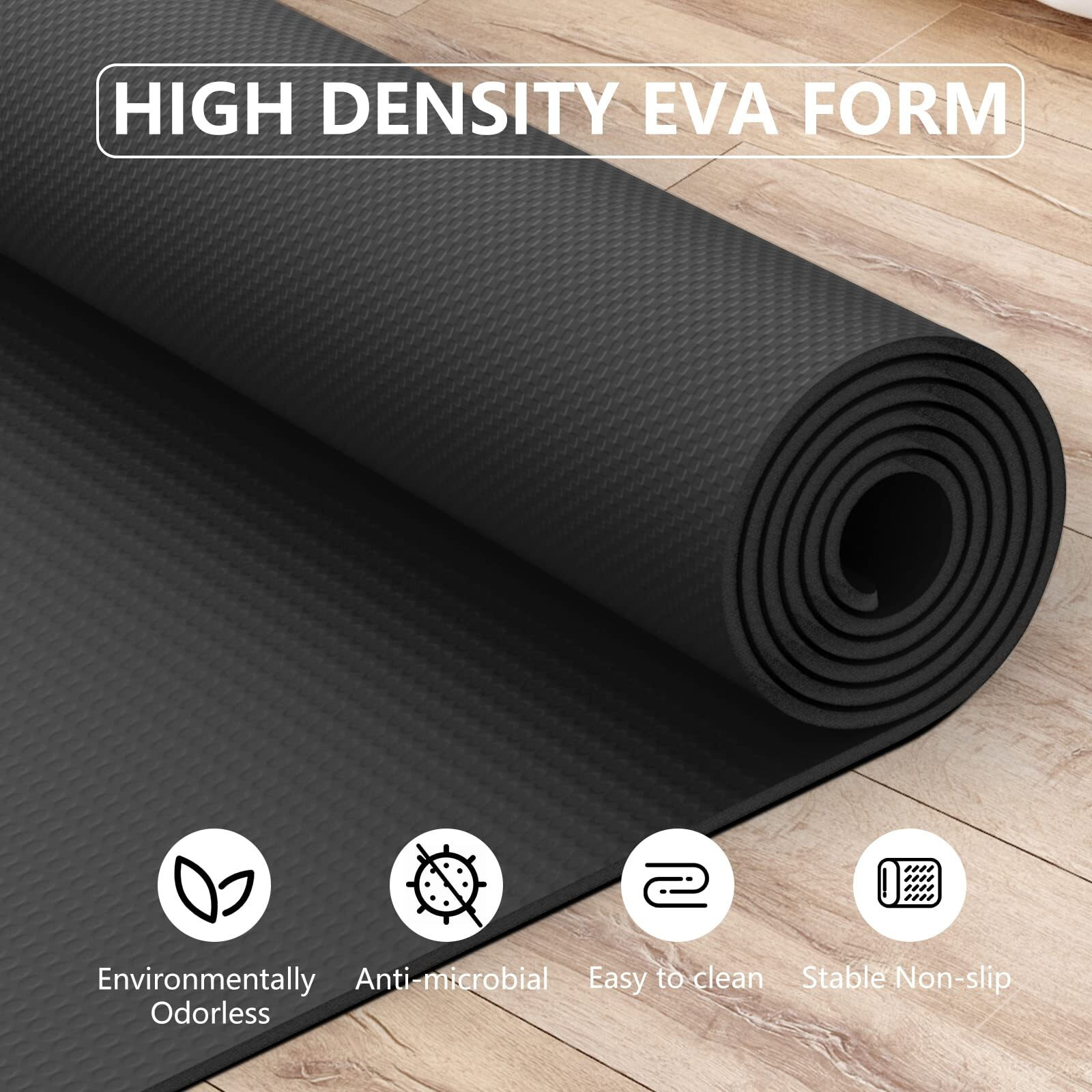 Jishahs Universal Indoor Rowing Machine Mat- 8.5 X 2.3 Ft Exercise Equipment Mat For Concept 2  Nordictrac  Peloton  Sunny  Hydrow Etc. Extra Long Non-Slip And Waterproof  Under Rower Floors Protection
