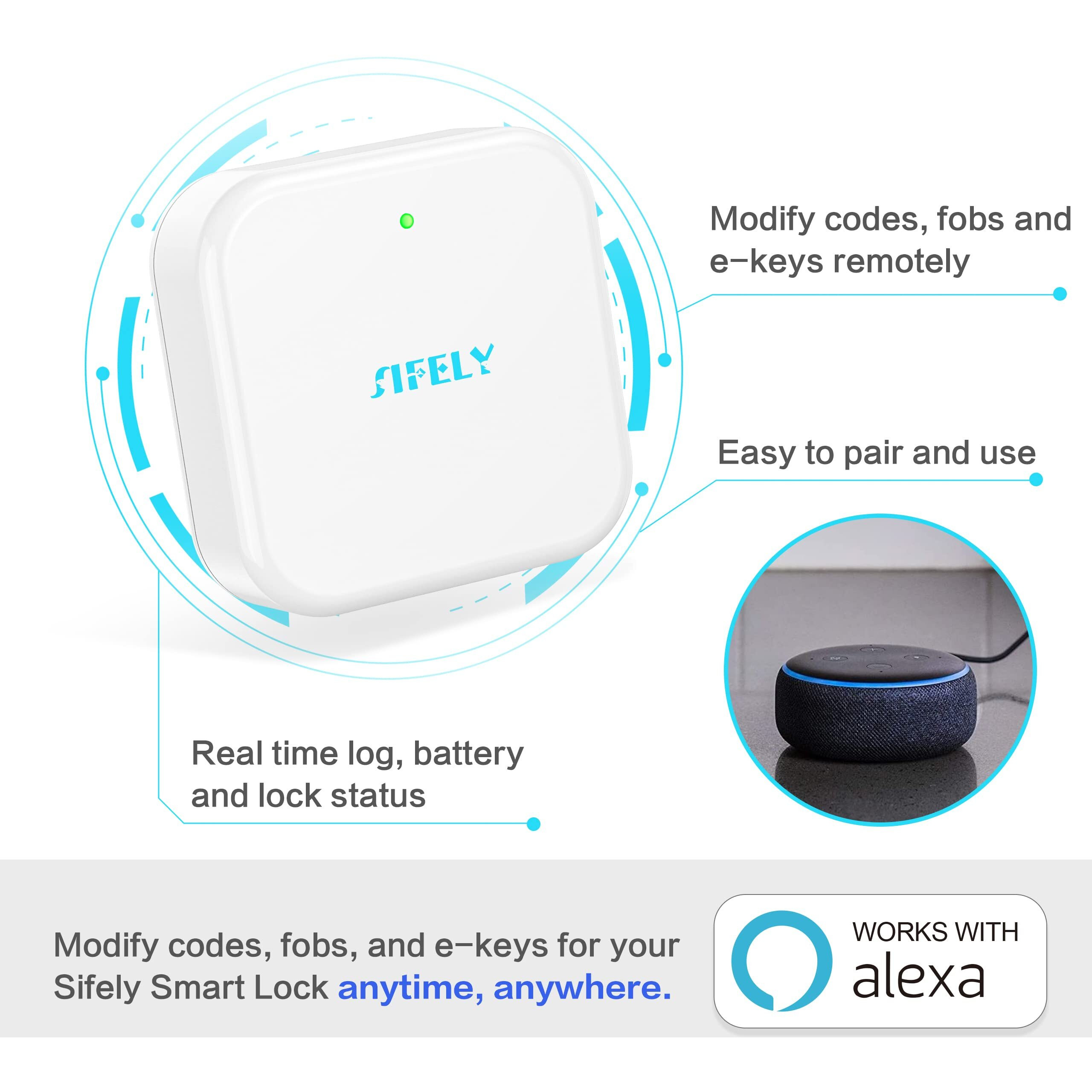 Sifely Smart Lock Wi-Fi Gateway (Model Name G2)