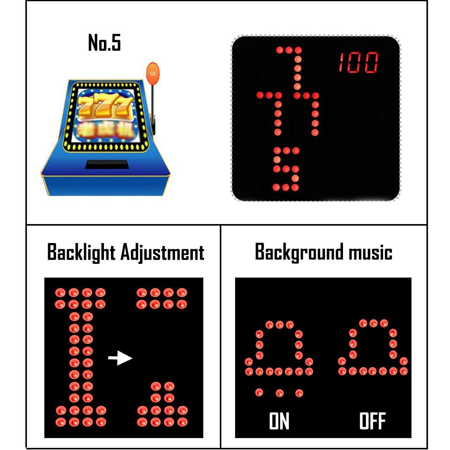 Diy Soldering Project Game Kit Retro Classic Electronic Soldering Kit With 5 Retro Classic Games And Acrylic Case  Idea For Stem High School Family Education Friends By Etoput