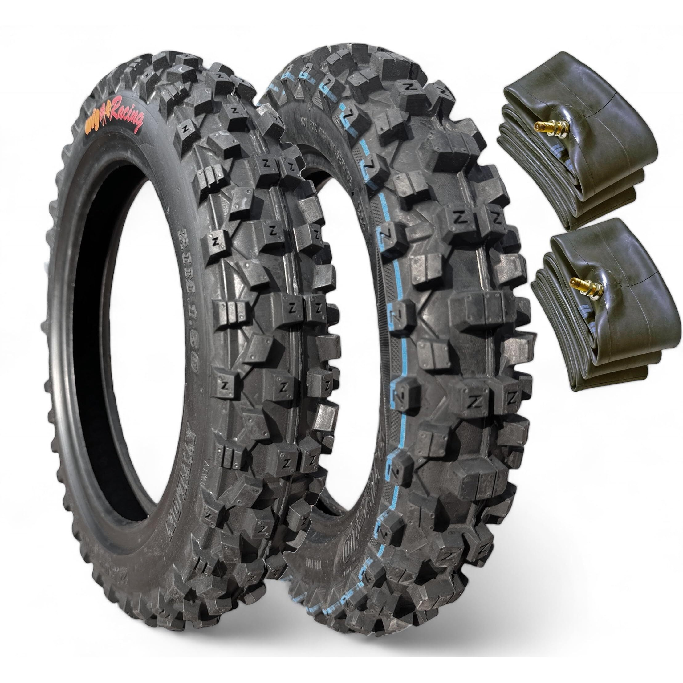 Wig Racing Tire And Inner-Tube Combo 2.50X10 And 2.75X10 For Crf50  Pw50  Ttr50  Xr50  Dr-Z50  Ssr50