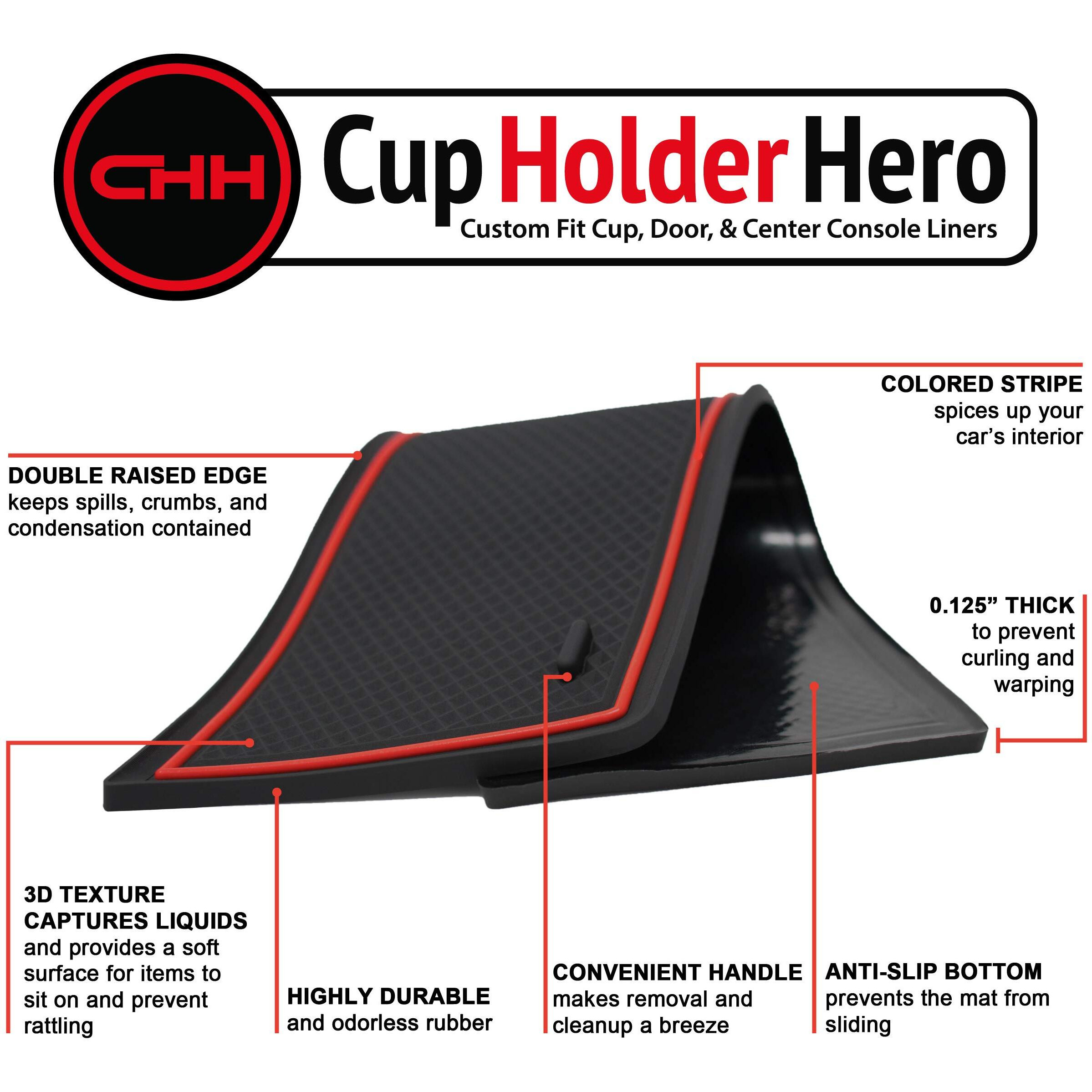 Cupholderhero Wrx [Manual Transmission] 2015-2021 / Red Trim